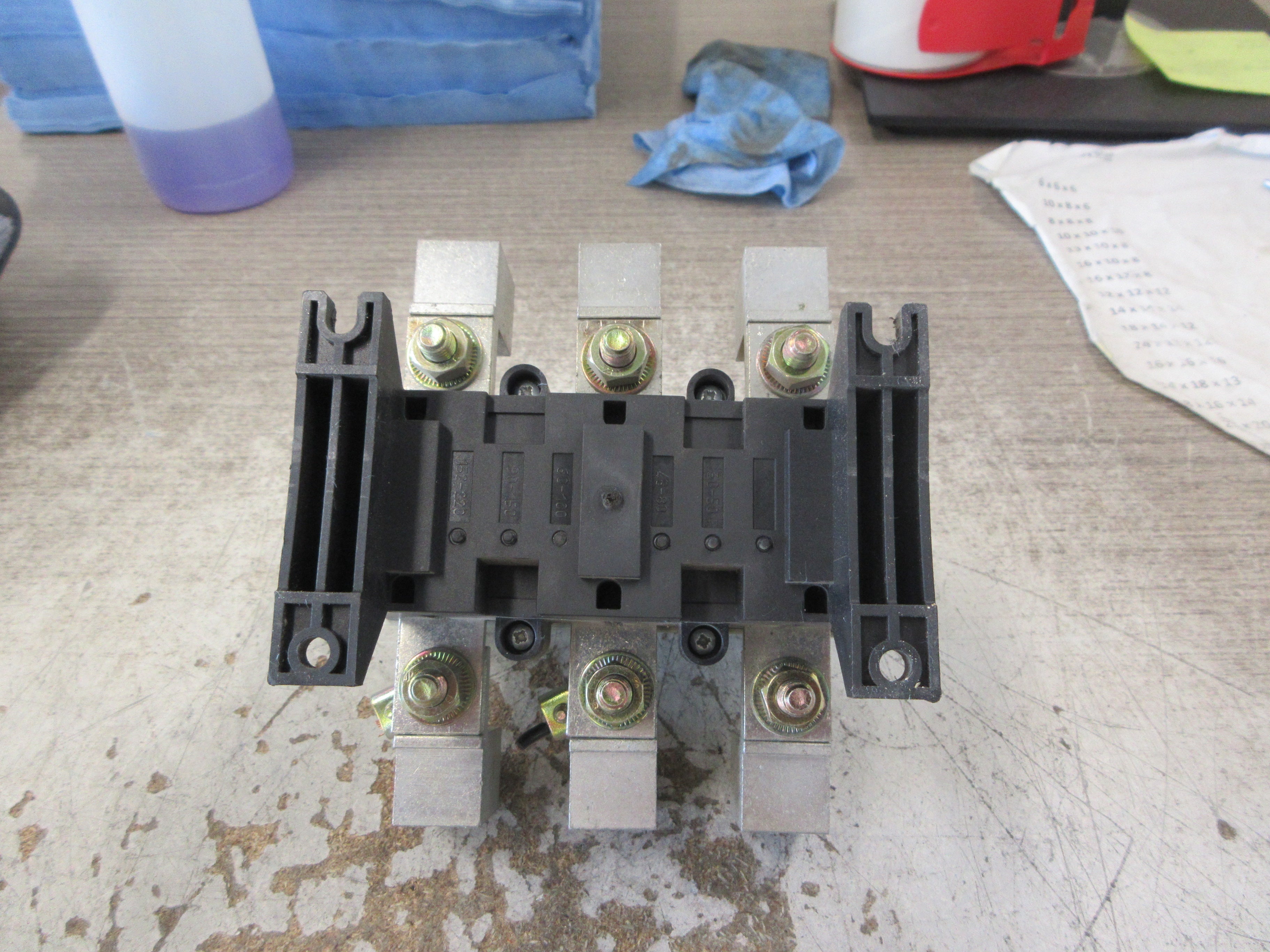Telemecanique Solid State Overload LR9F5367 Trip: 60-100A W/Lugs Used