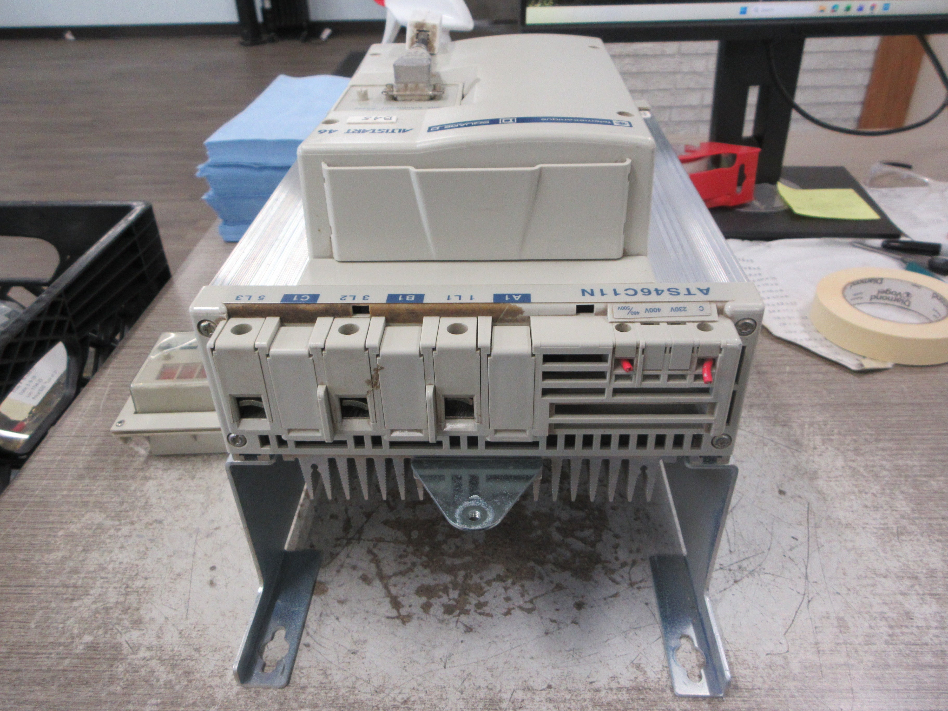 Square D Altistart 46 Soft Start ATS46C11N 75HP 208/230/460V Used