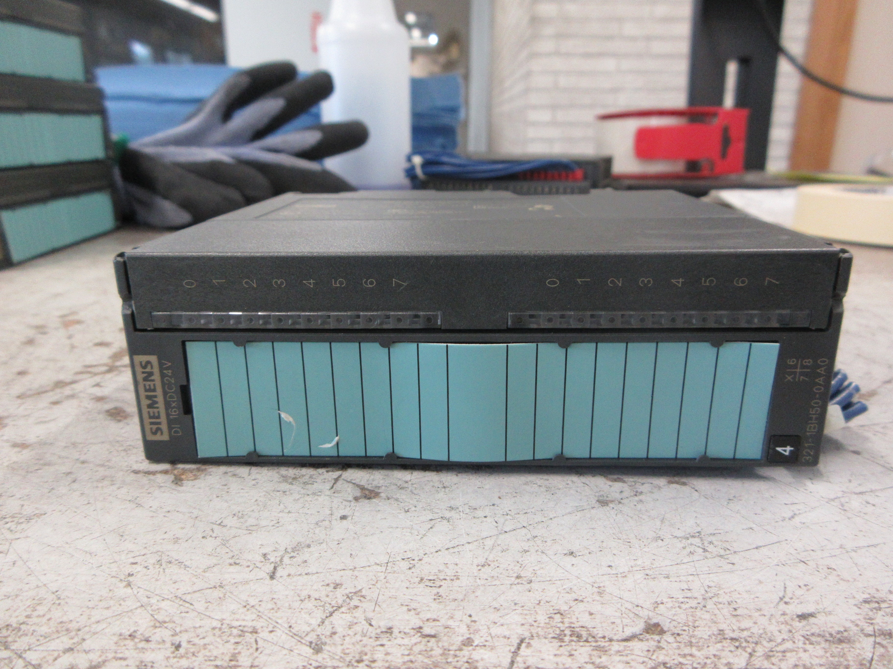 Siemens Simatic S7 Digital Input Module 6ES7 321-1BH50-0AA0 E-Stand: 5 Used