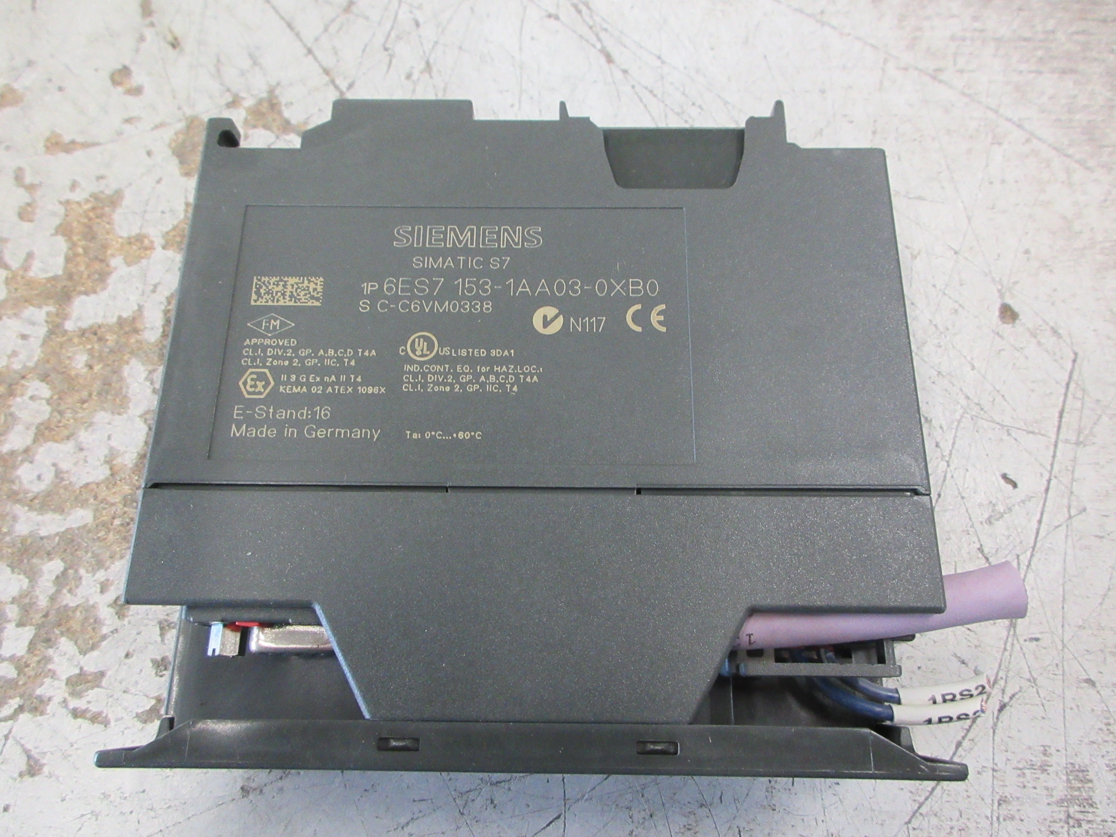 Siemens Simatic S7 Interface Module 6ES7 153-1AA03-0XB0 E-Stand: 16 Used