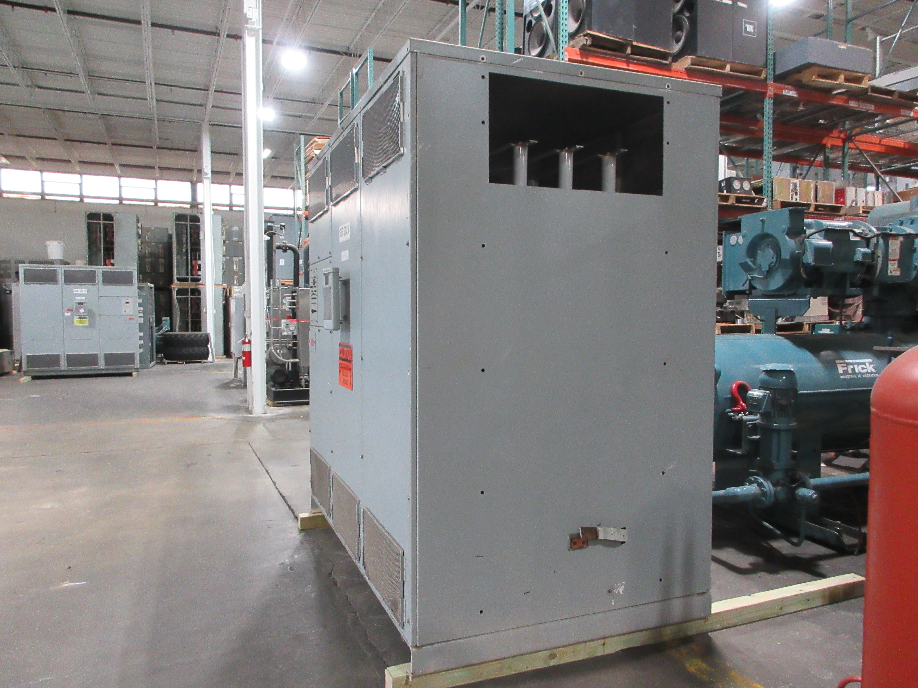 GE Transformer 2500KVA Pri: 12,470V Sec: 480Y/277V 3Ph 60Hz Used