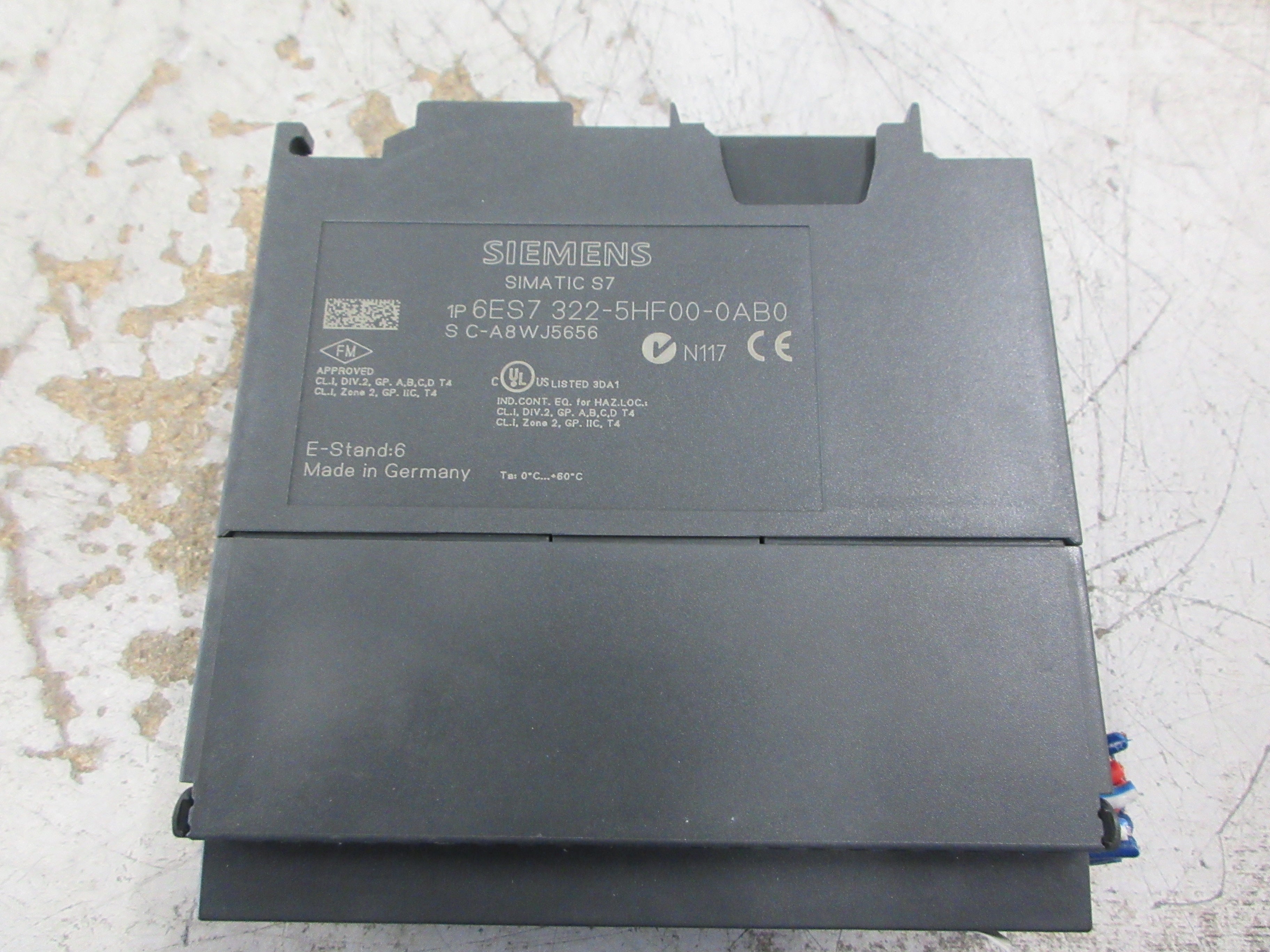 Siemens Simatic S7 Digital Output Module 6ES7 322-5HF00-0AB0 E-Stand: 6 Used