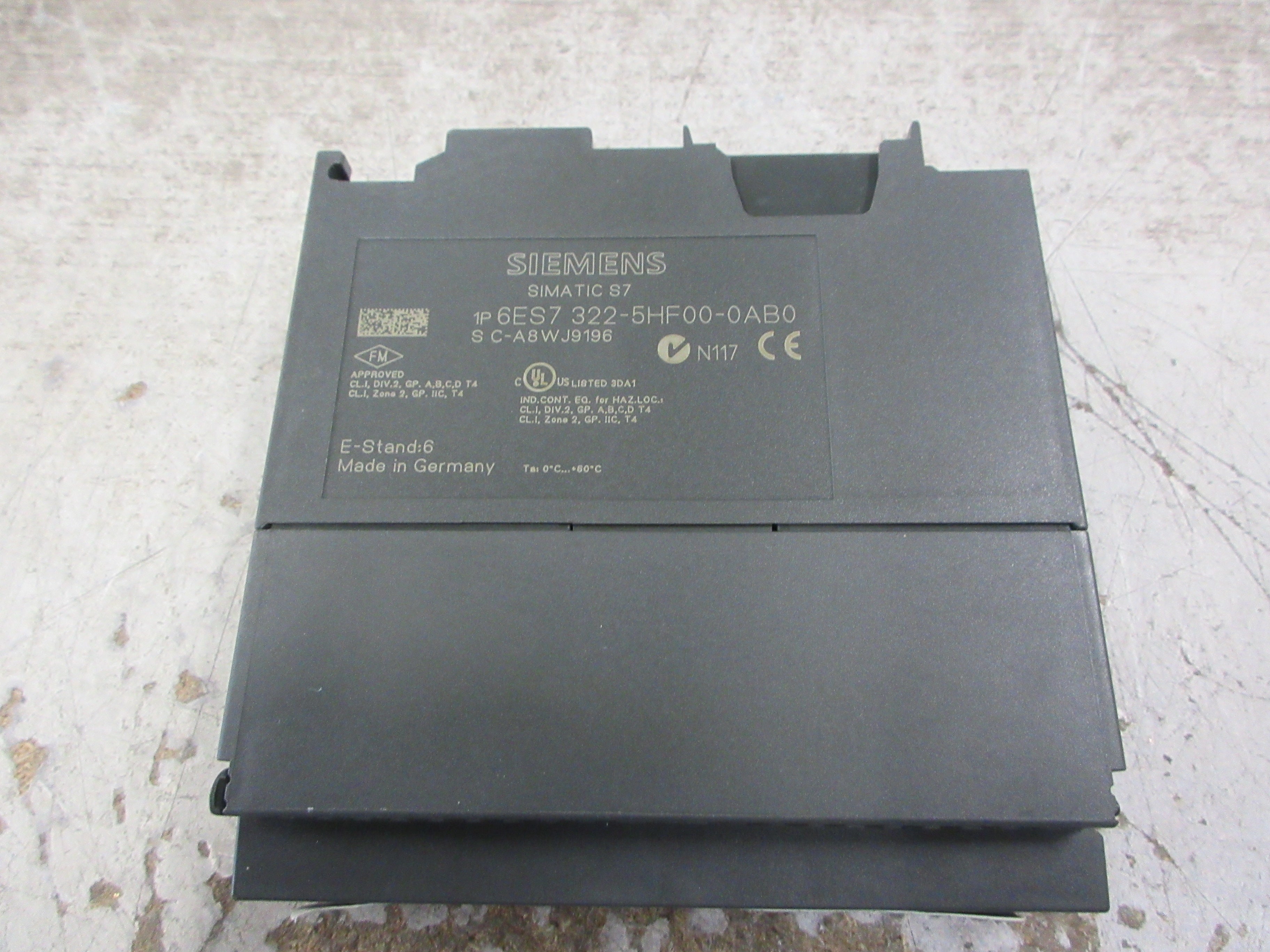 Siemens Simatic S7 Digital Output Module 6ES7 322-5HF00-0AB0 E-Stand: 6 Used