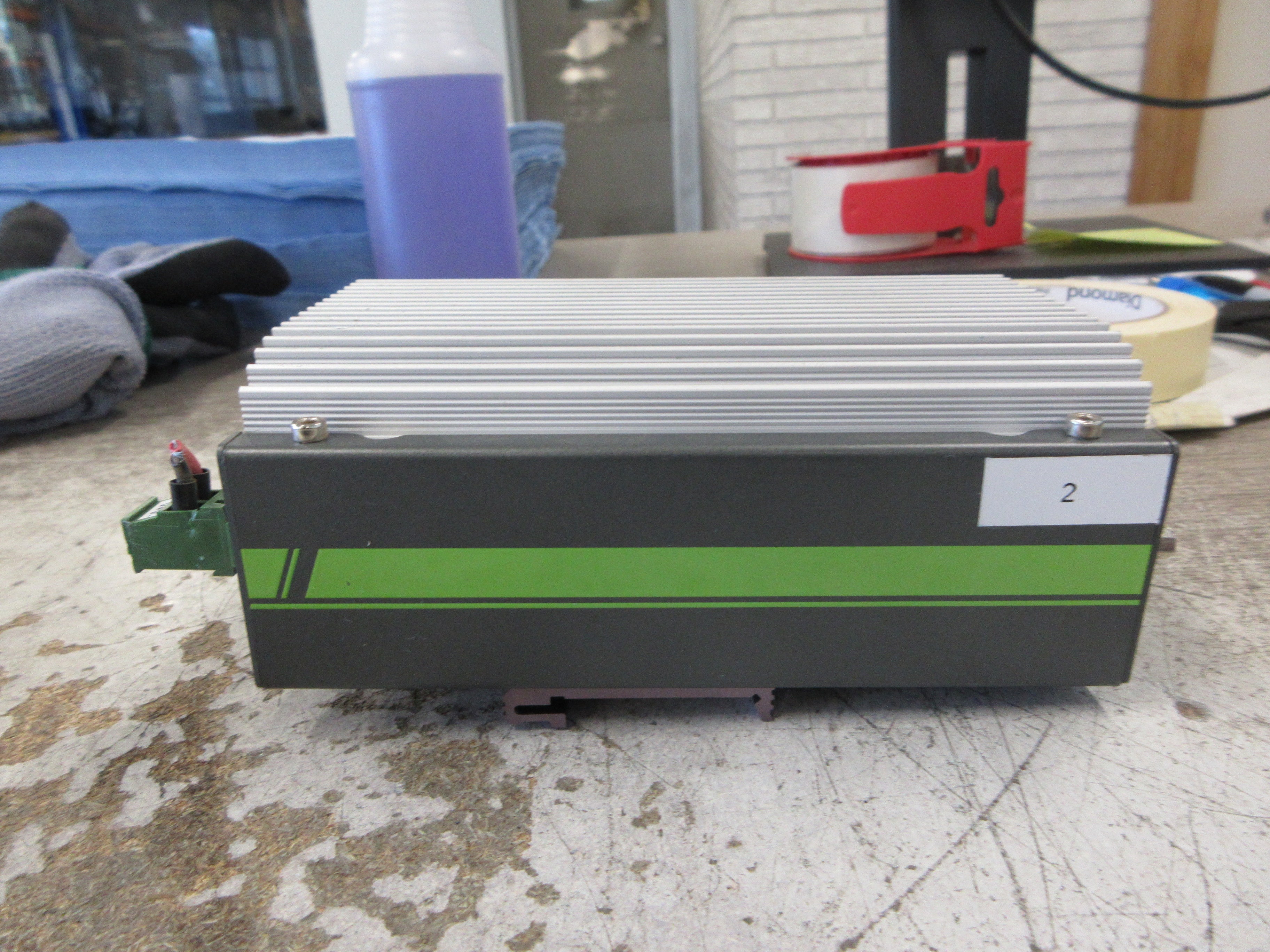 Neousys Ultra-Compact Embedded Controller POC-210 Intel Atom E3845 4x Com Used