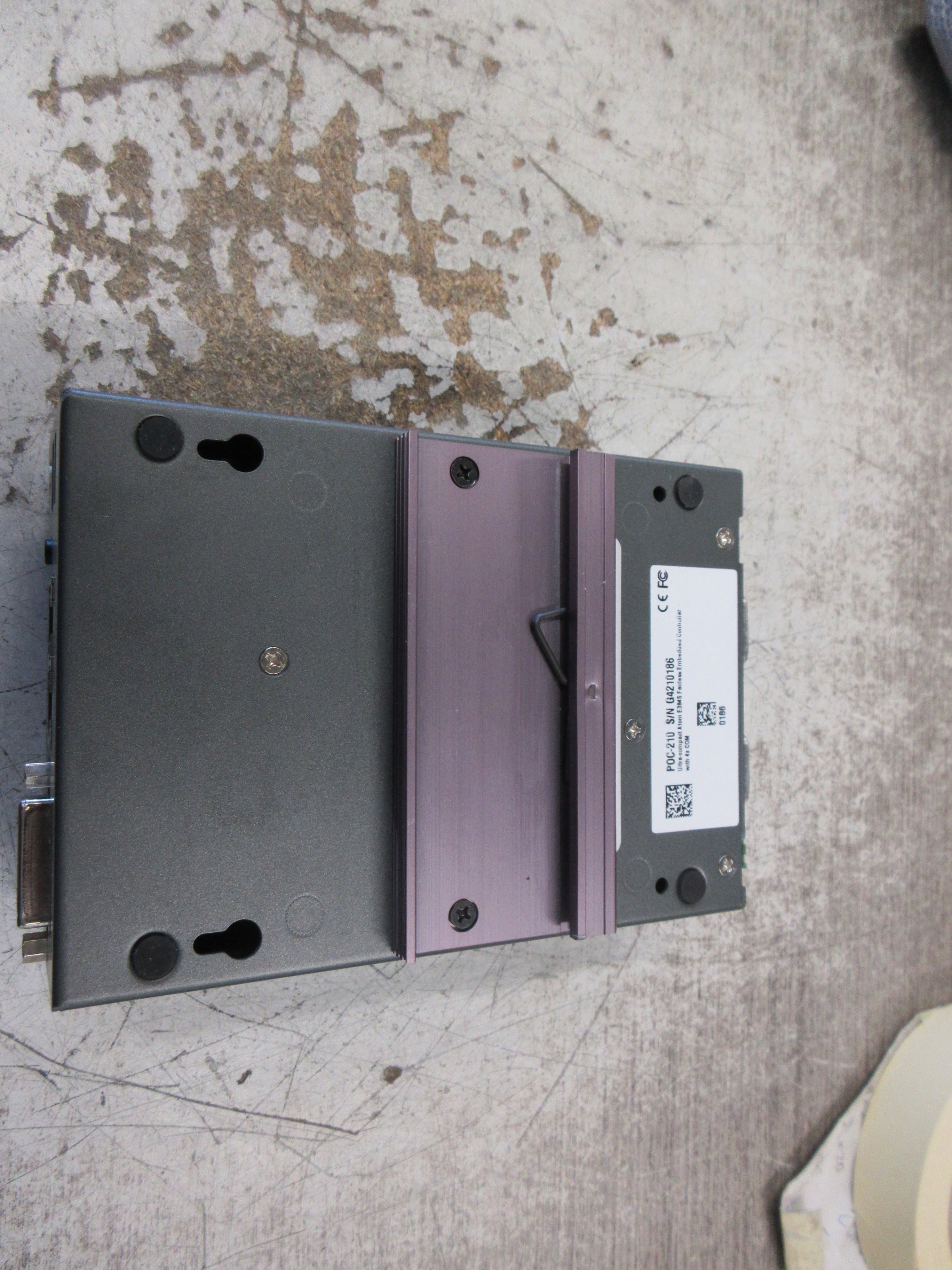 Neousys Ultra-Compact Embedded Controller POC-210 Intel Atom E3845 4x Com Used