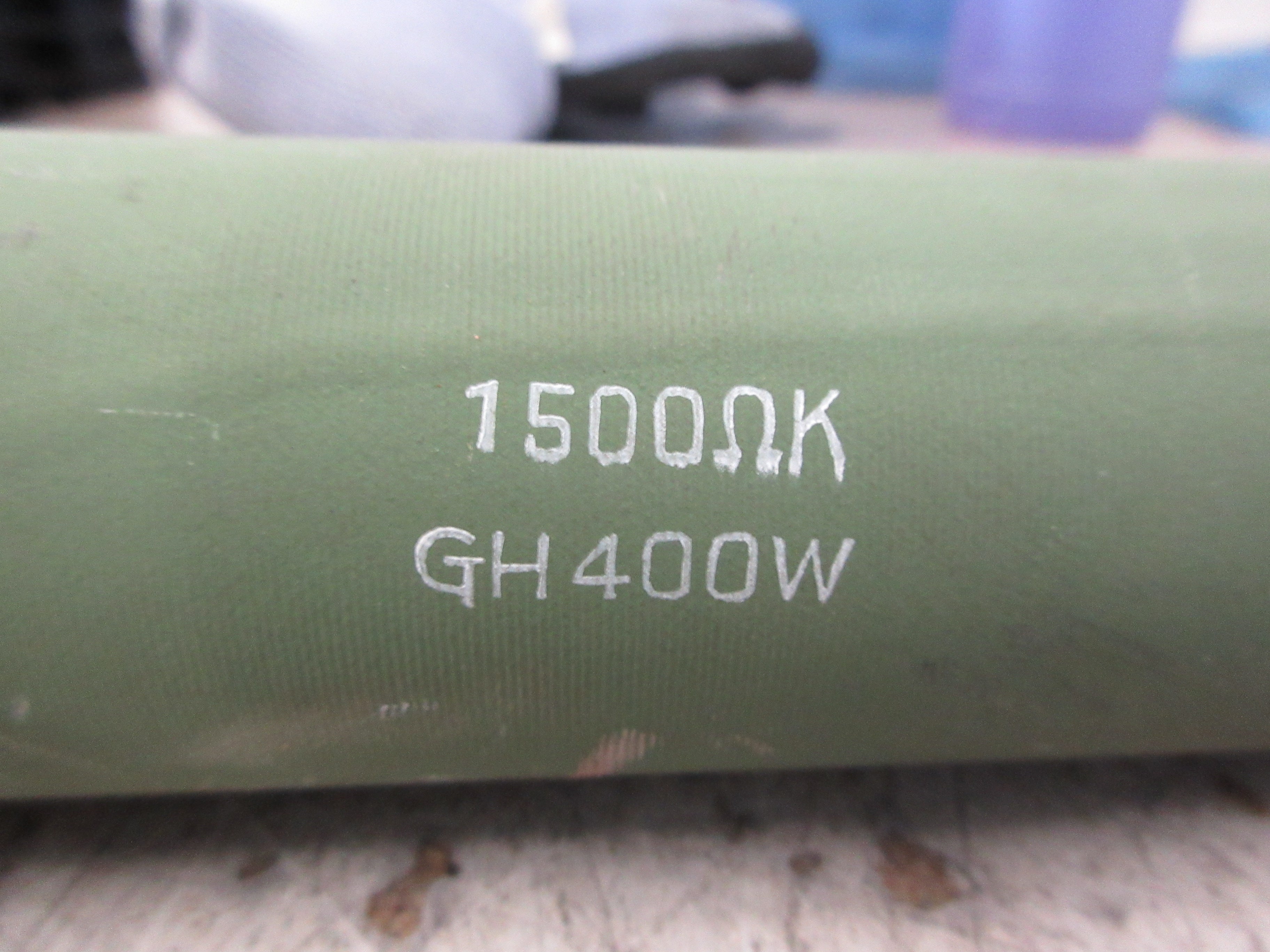 JRM Resistor GH400W 1500K ohms Used