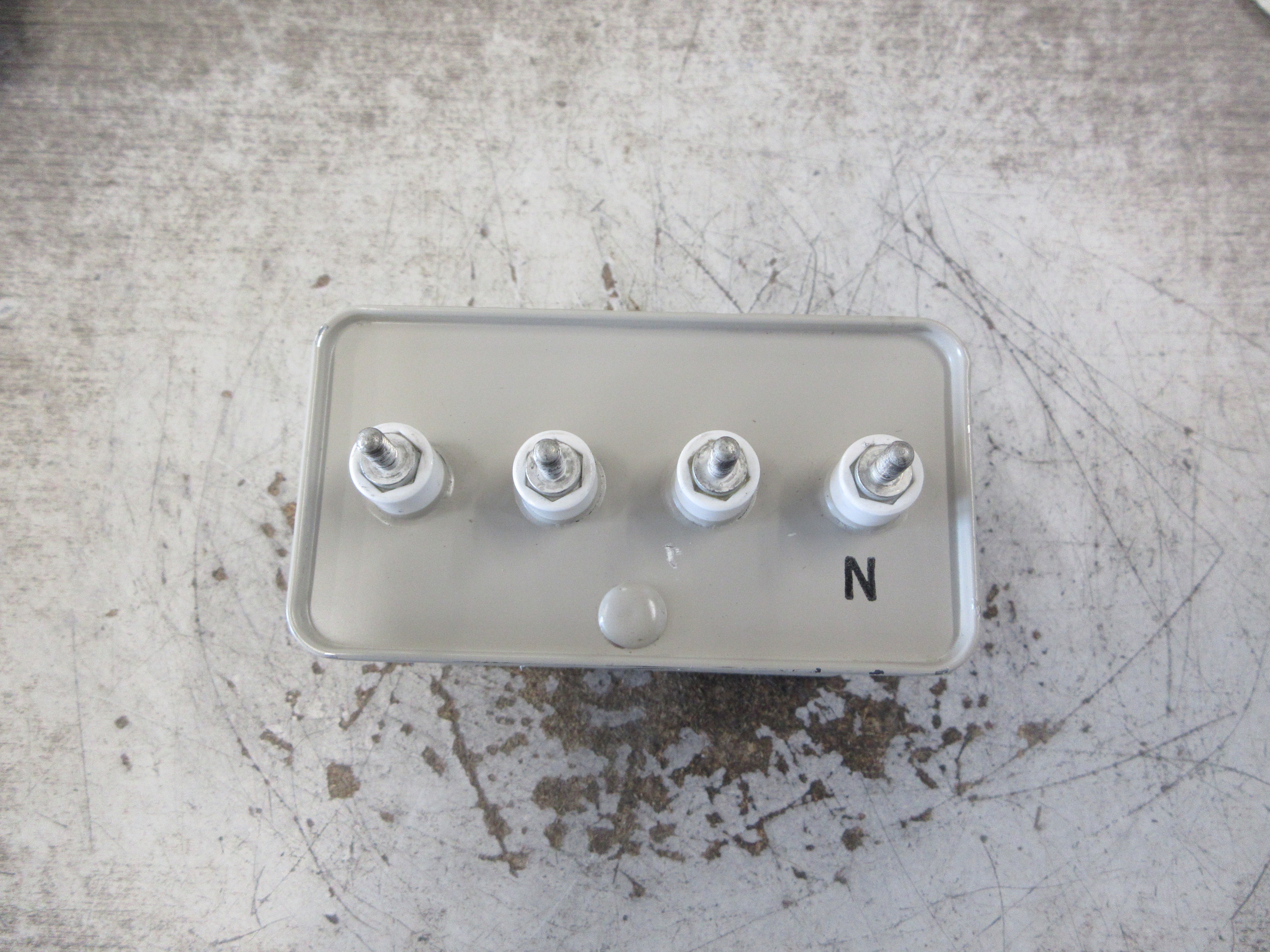 Shizuki Capacitor MF-RG 3X50uF 200V 3Ph 60Hz Used