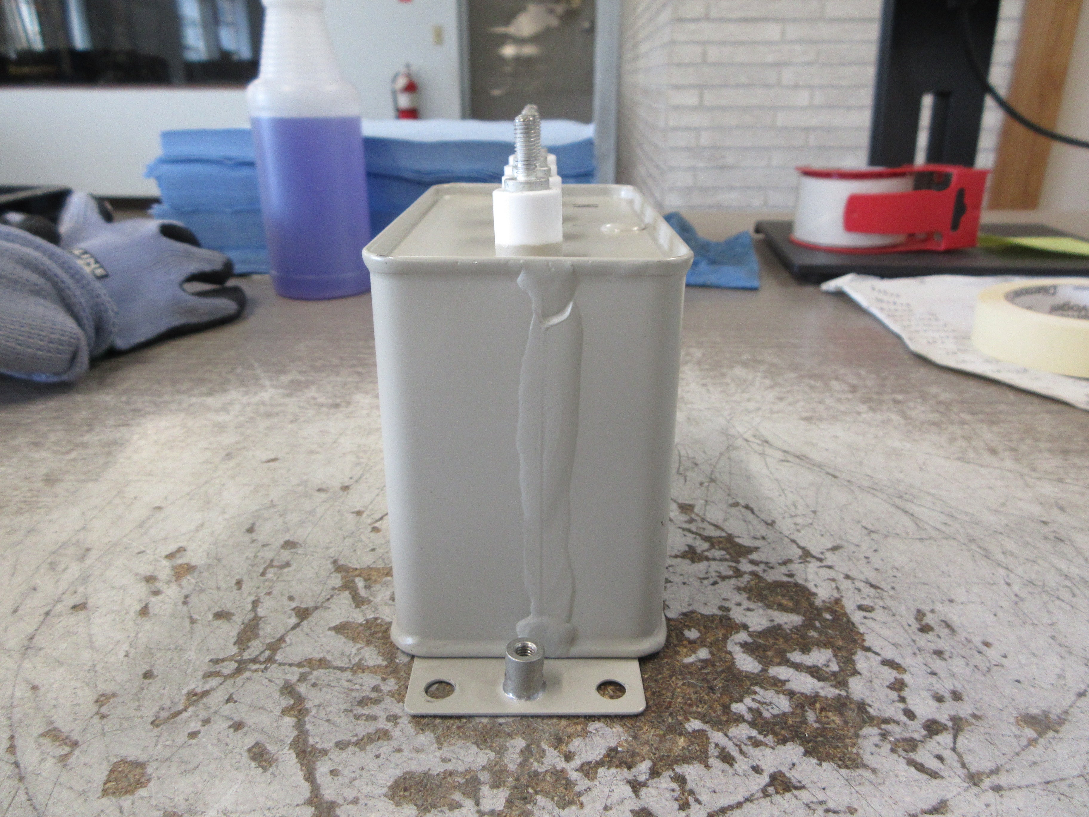 Shizuki Capacitor MF-RG 3X50uF 200V 3Ph 60Hz Used