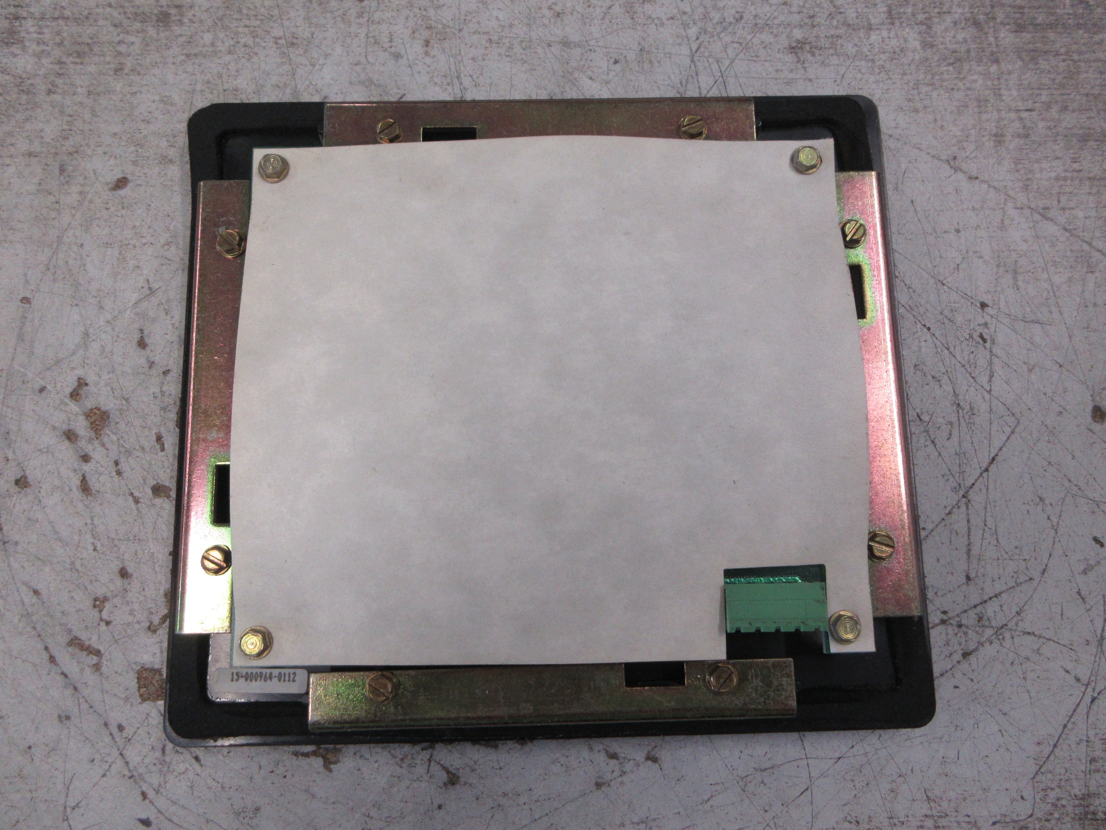Eaton Dynamatic Control Panel 15-000964-0112 Used