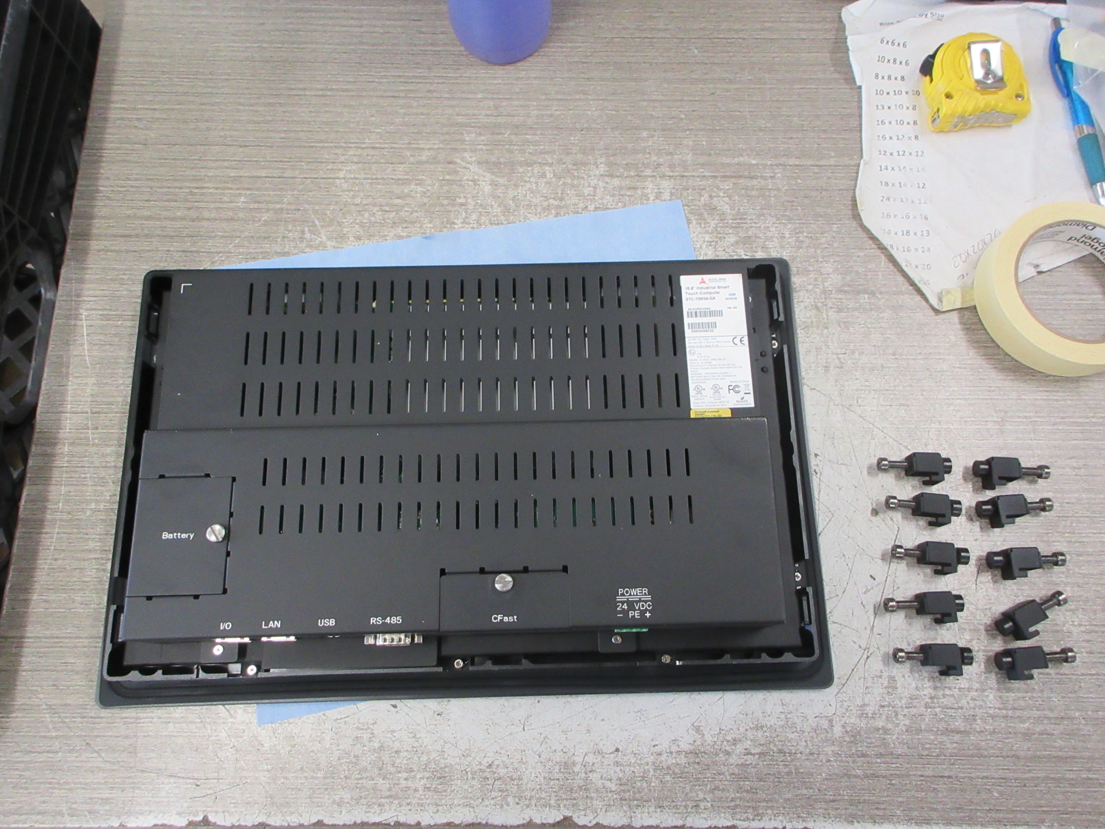 Adlink GEA Omni Industrial Smart Touch Computer STC-15W04-GA Ver. A4 15.6" Used