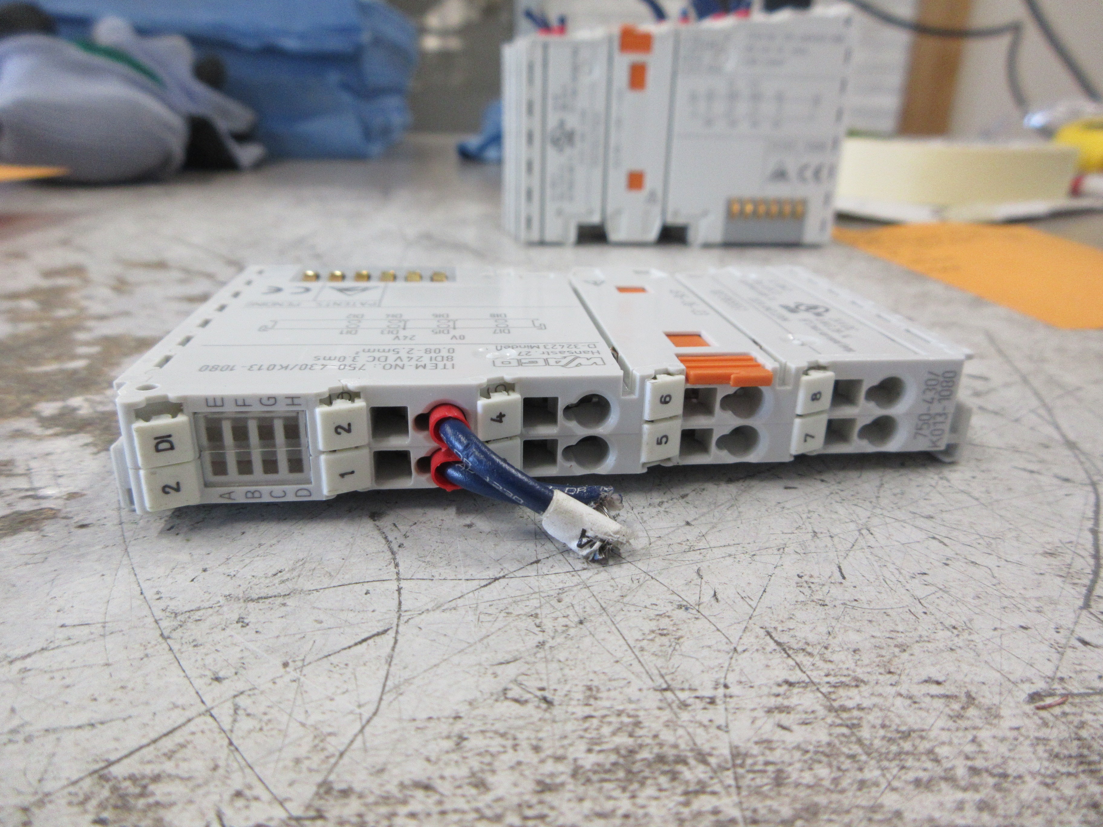 Wago GEA Digital Input Module 750-430/K013-1080 8-Ch 24VDC Used