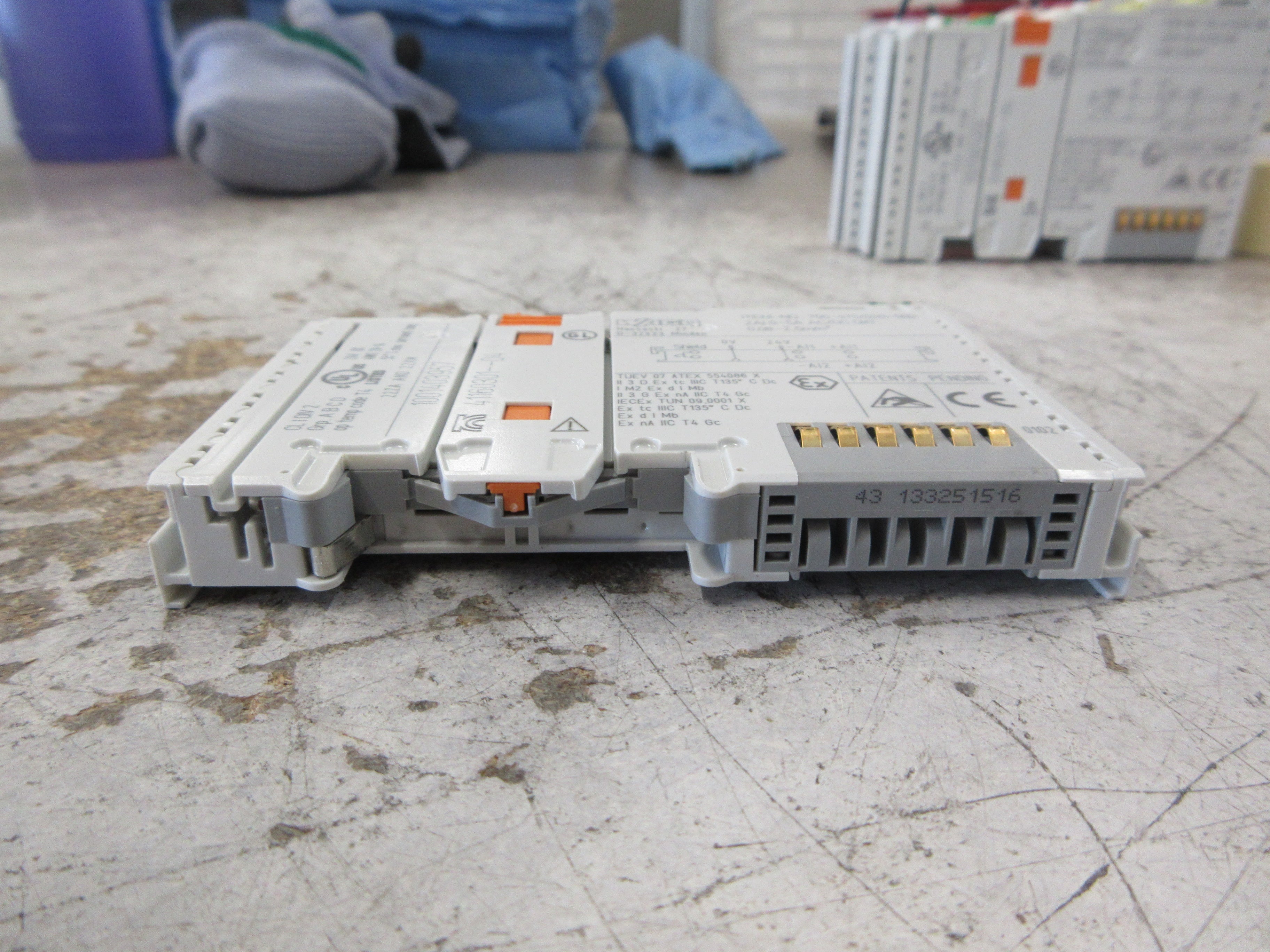 Wago GEA Analog Input Module 750-475/020-000 2-Ch 0-5A AC/DC Diff. Used