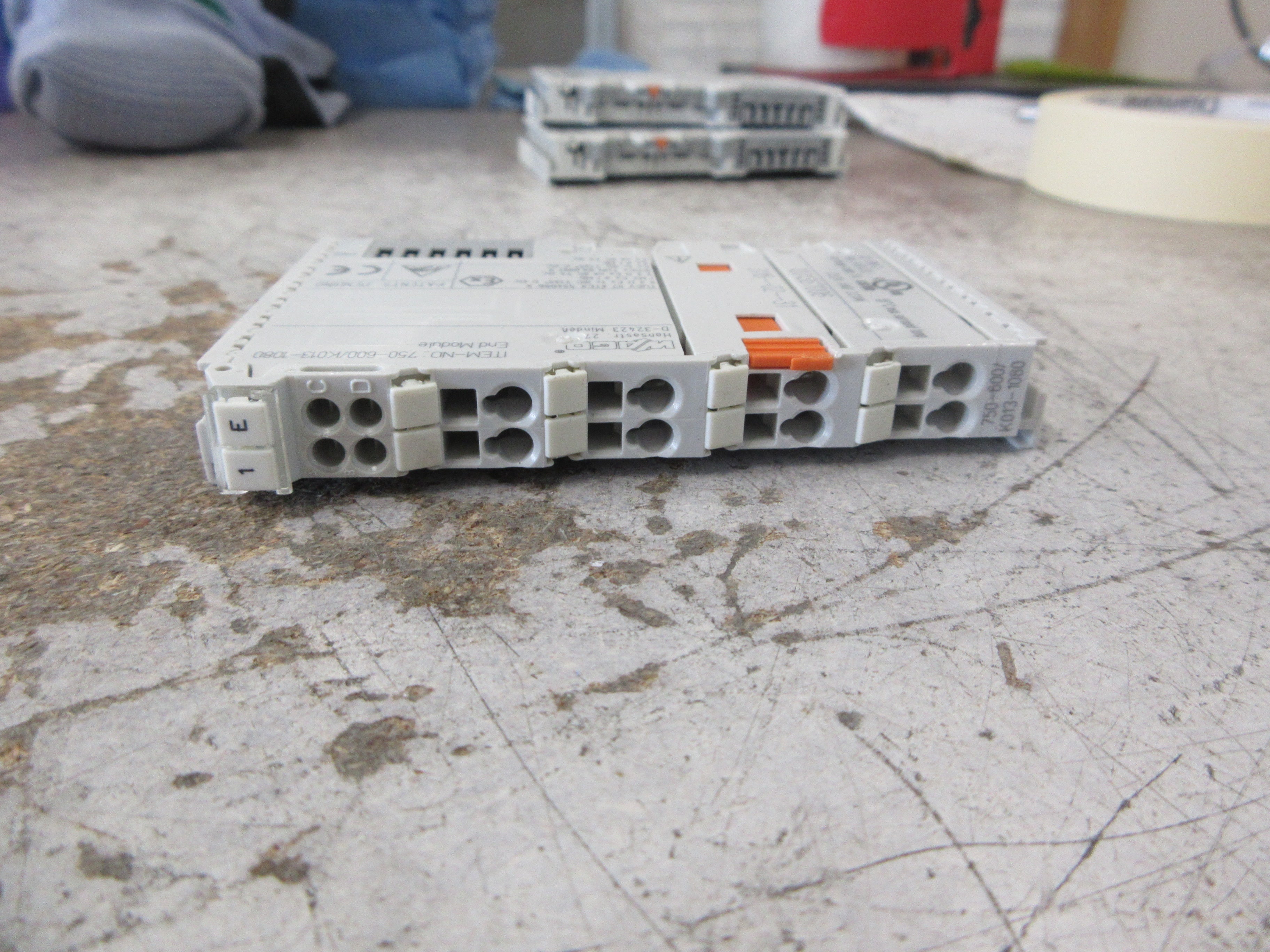 Wago GEA End Module 750-600/K013-1080 Used