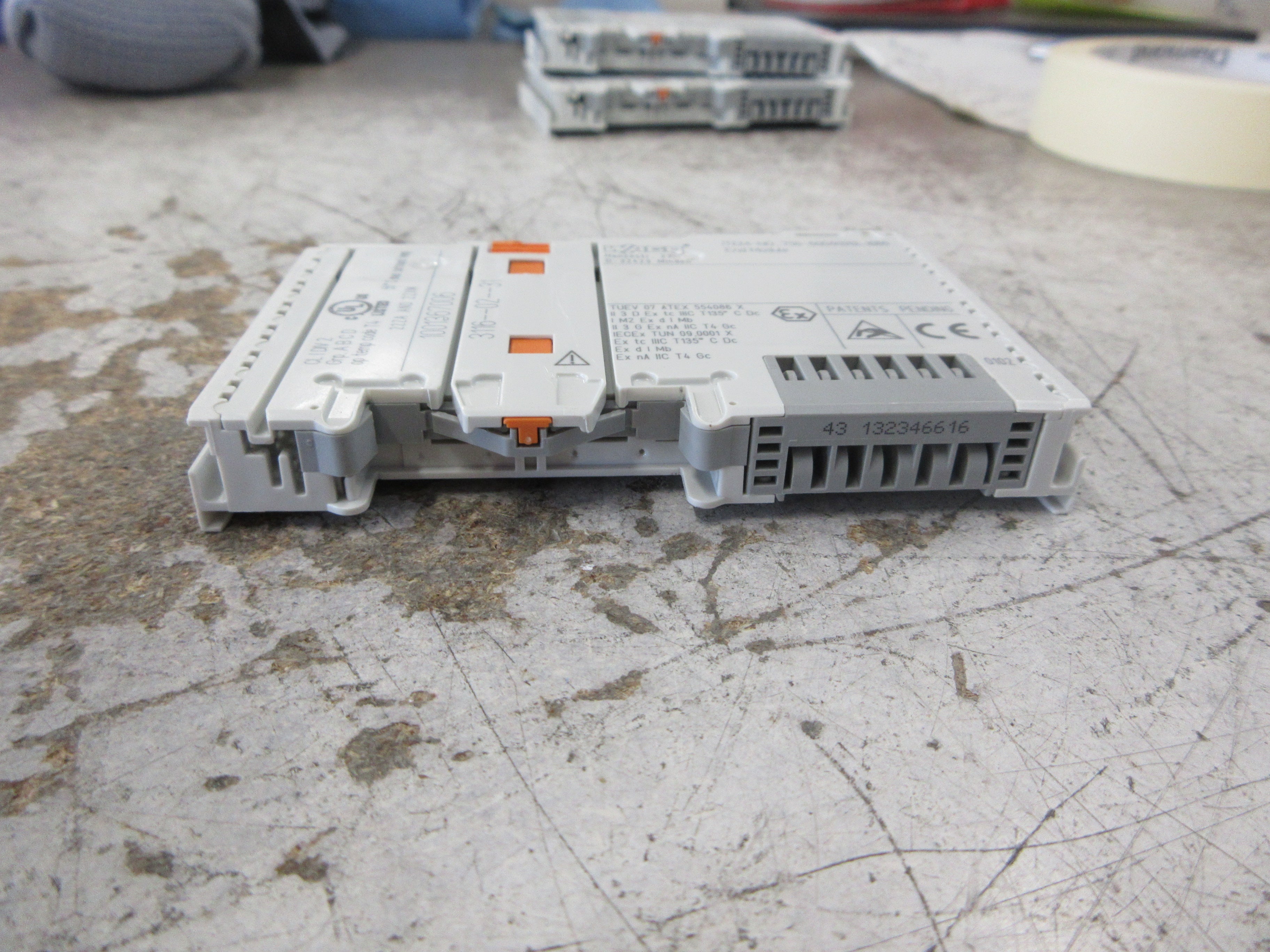 Wago GEA End Module 750-600/K013-1080 Used
