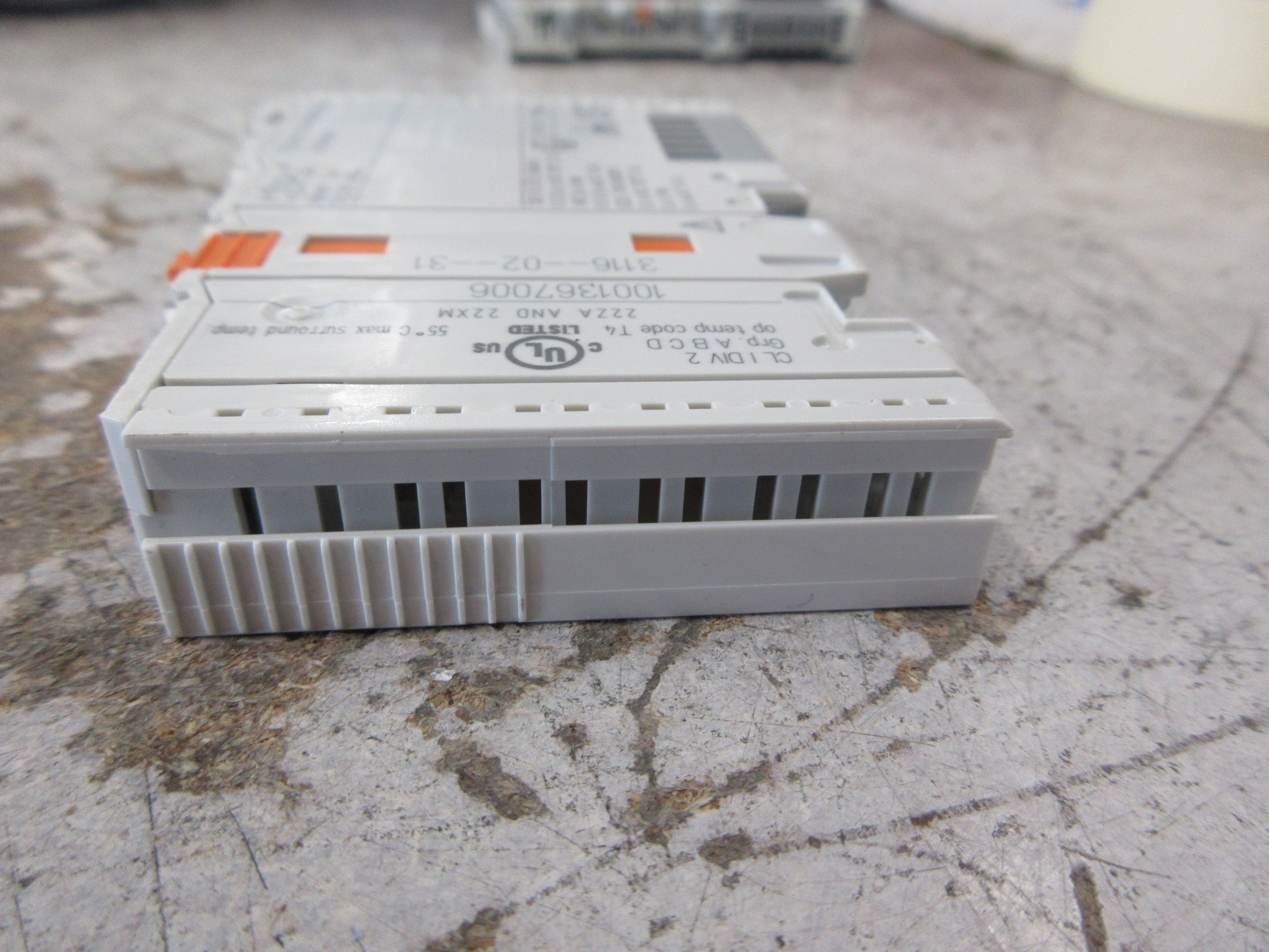 Wago GEA End Module 750-600/K013-1080 Used