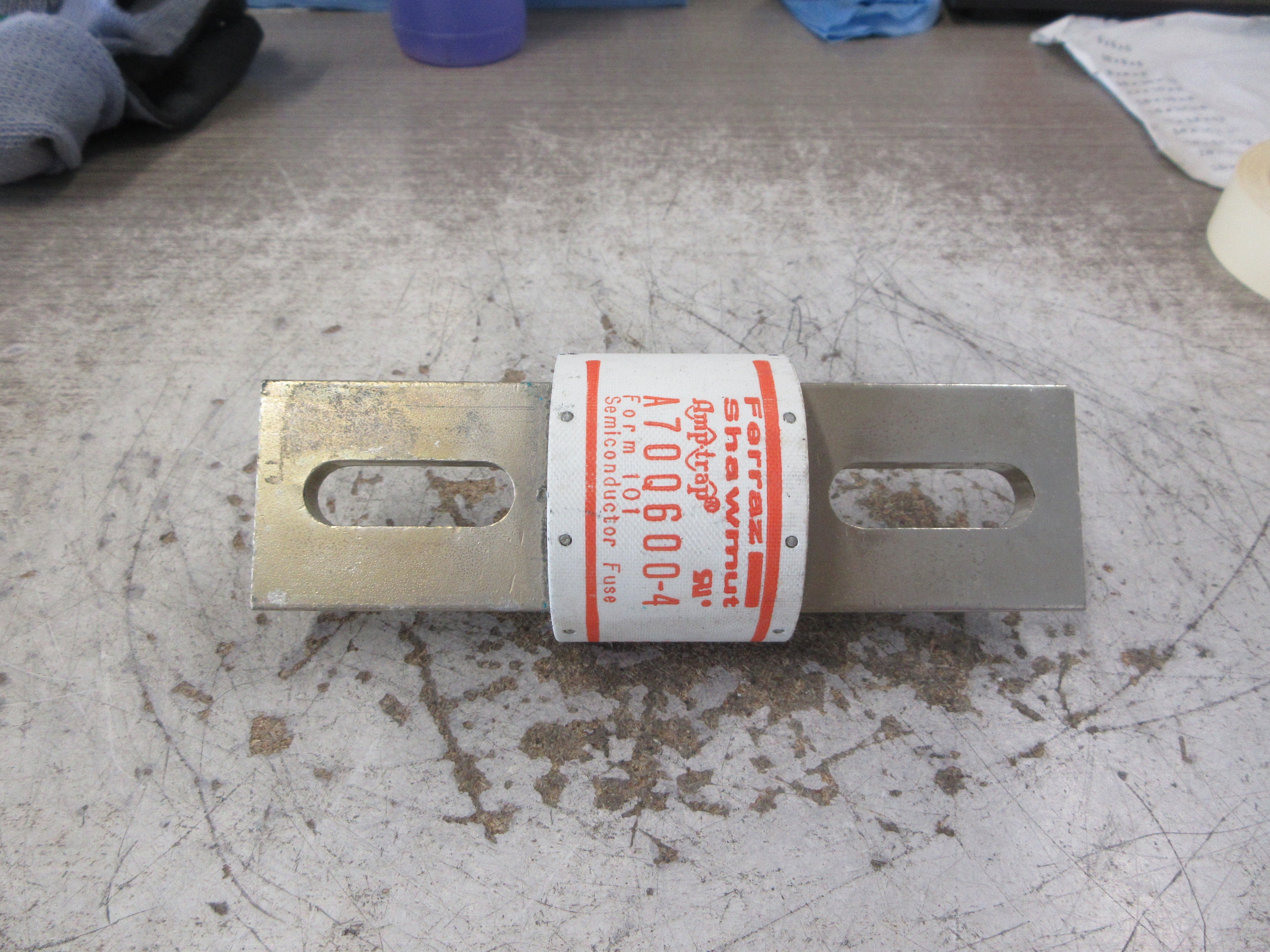 Ferraz Shawmut Amp-Trap Fuse A70Q600-4 600A 700V Used