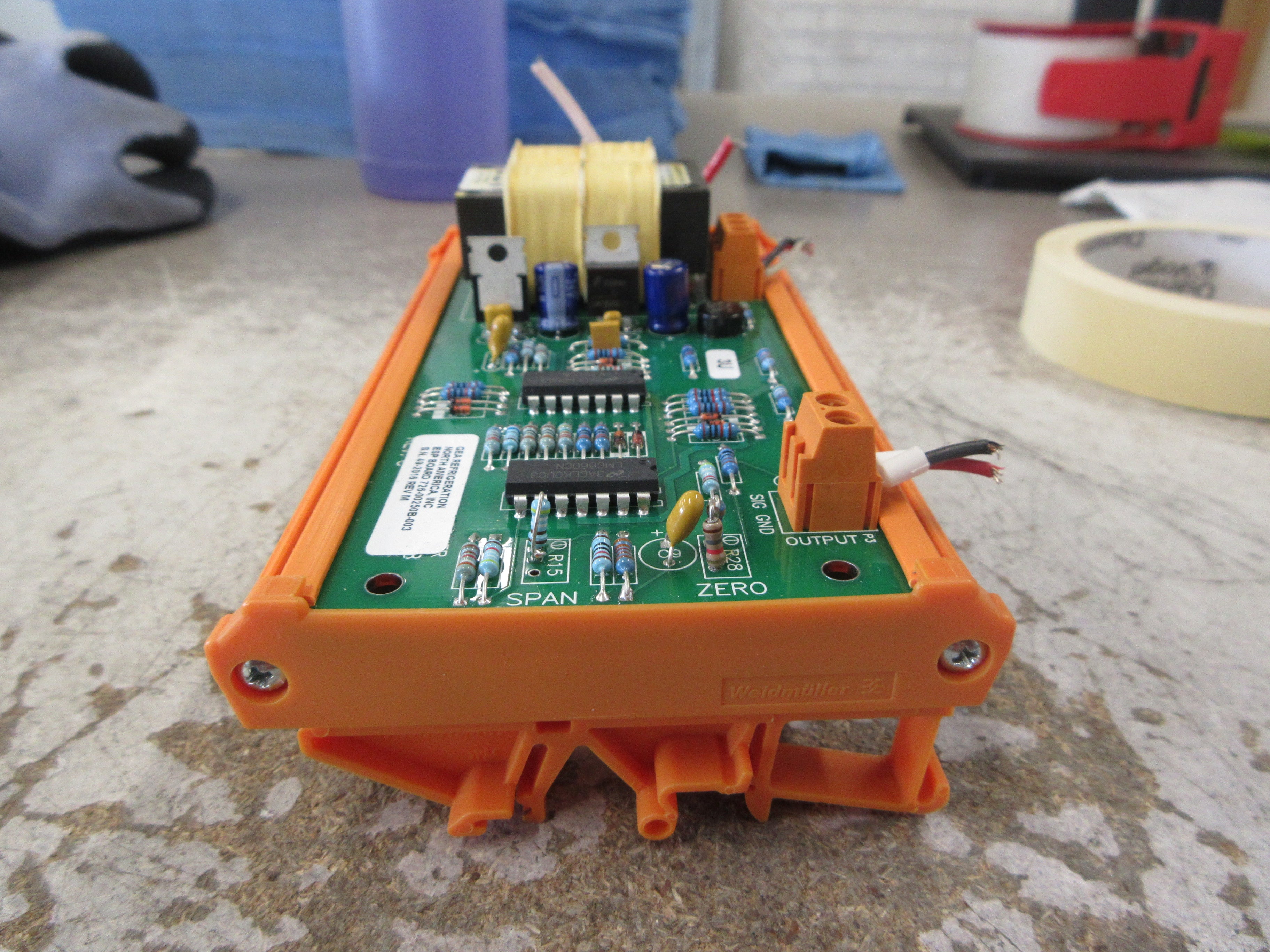 GEA Refrigeration ESP Board 726-00250B-003 Rev. M Used