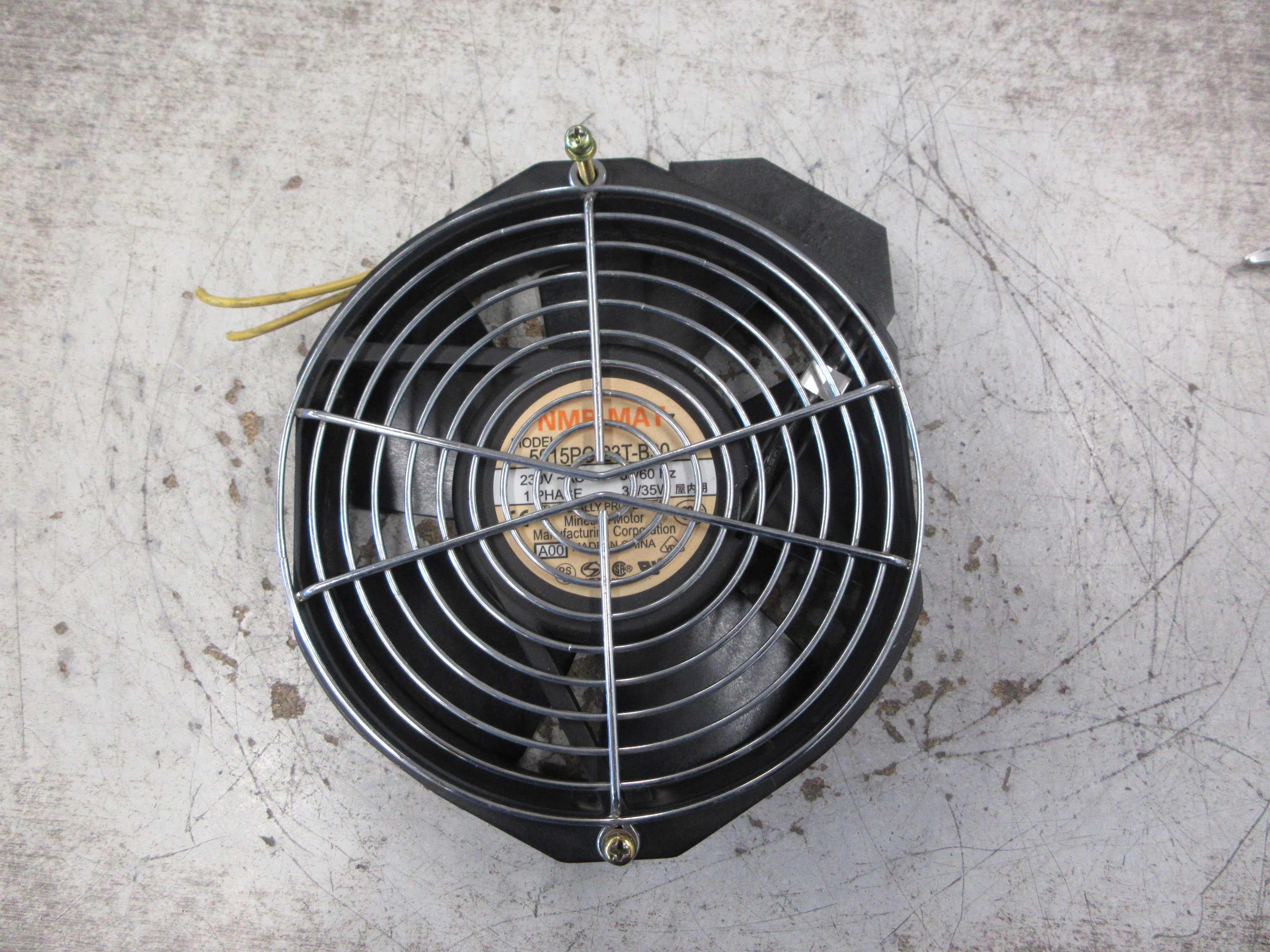 NBM-MAT Axial Fan 5915PC-23T-B30 230V 50/60Hz 1Ph 35W W/Grille Used