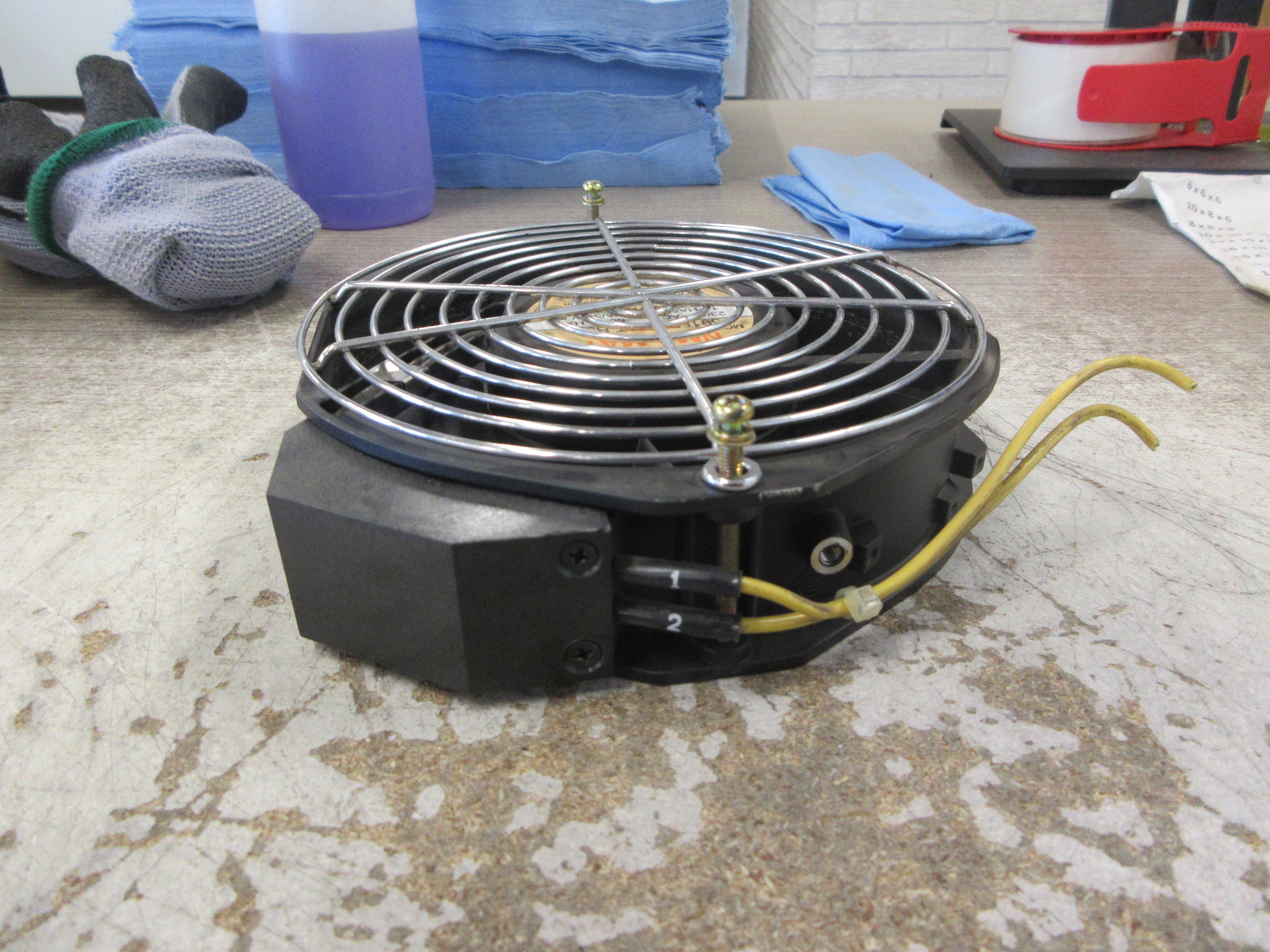 NBM-MAT Axial Fan 5915PC-23T-B30 230V 50/60Hz 1Ph 35W W/Grille Used
