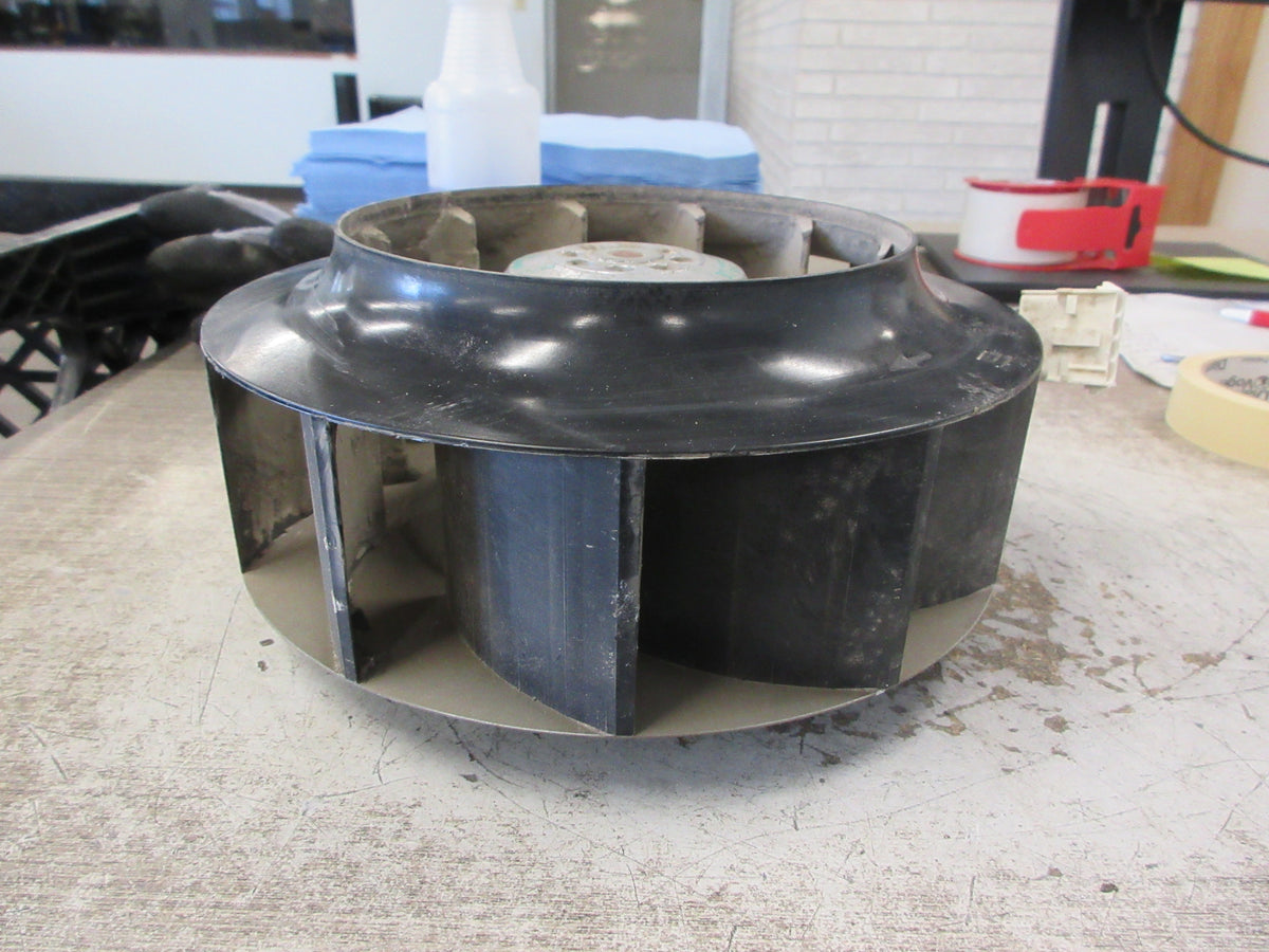 ebm Motorized Impeller R2E225-BB51-10 115V 60Hz 2850 RPM Used