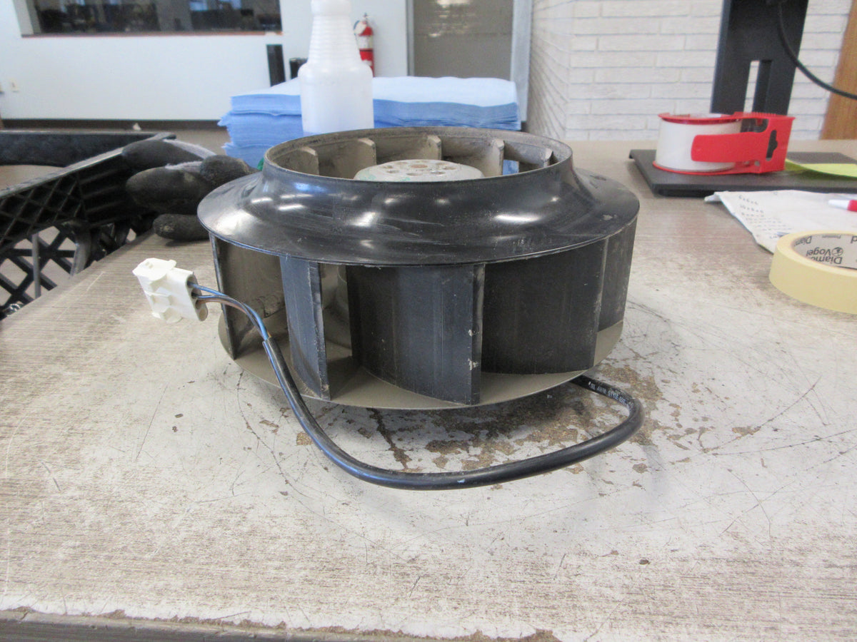 ebm Motorized Impeller R2E225-BB51-10 115V 60Hz 2850 RPM Used