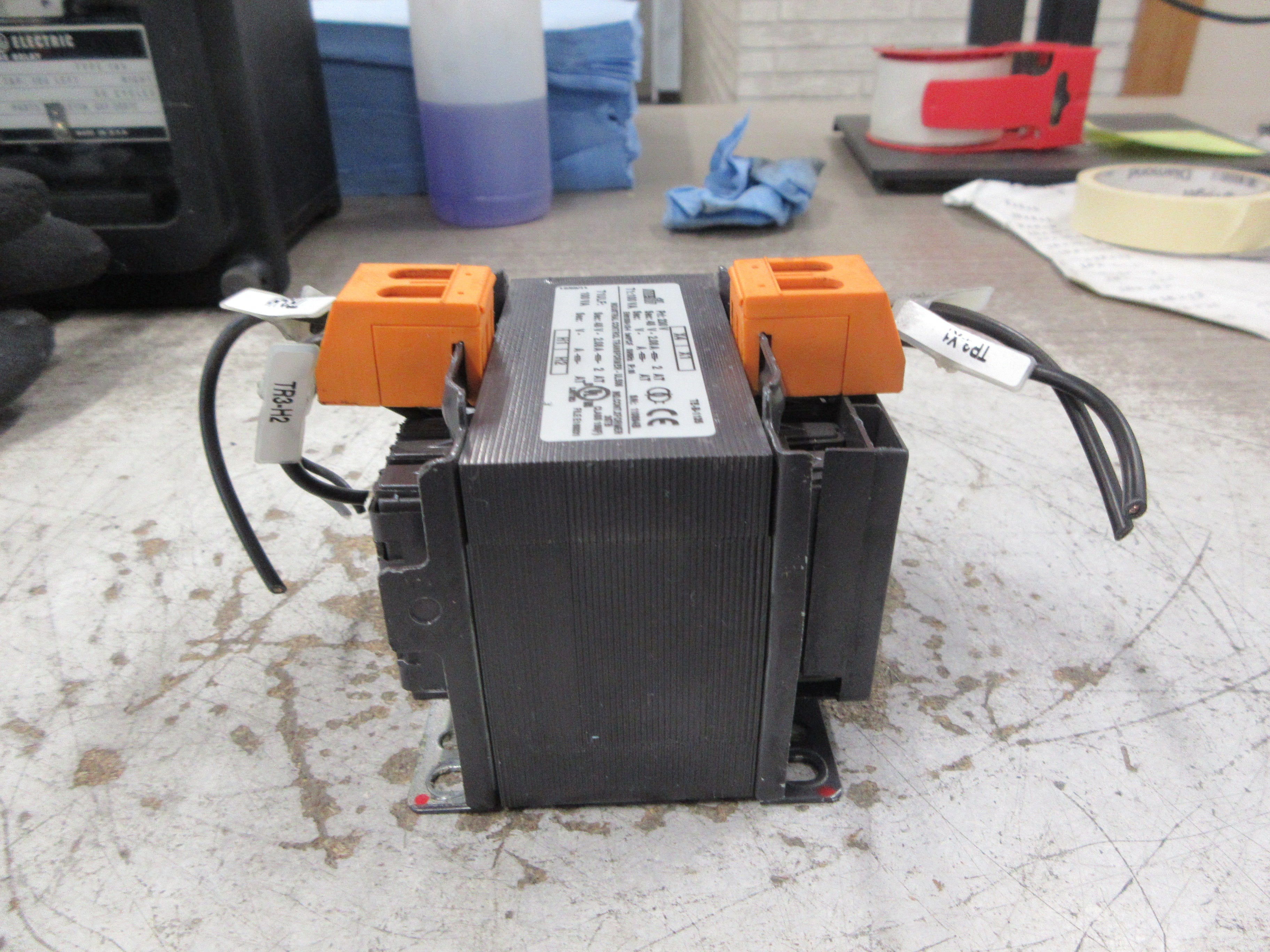Meth Electric Control Transformer T1ULF Pri: 230V Sec: 480V Used