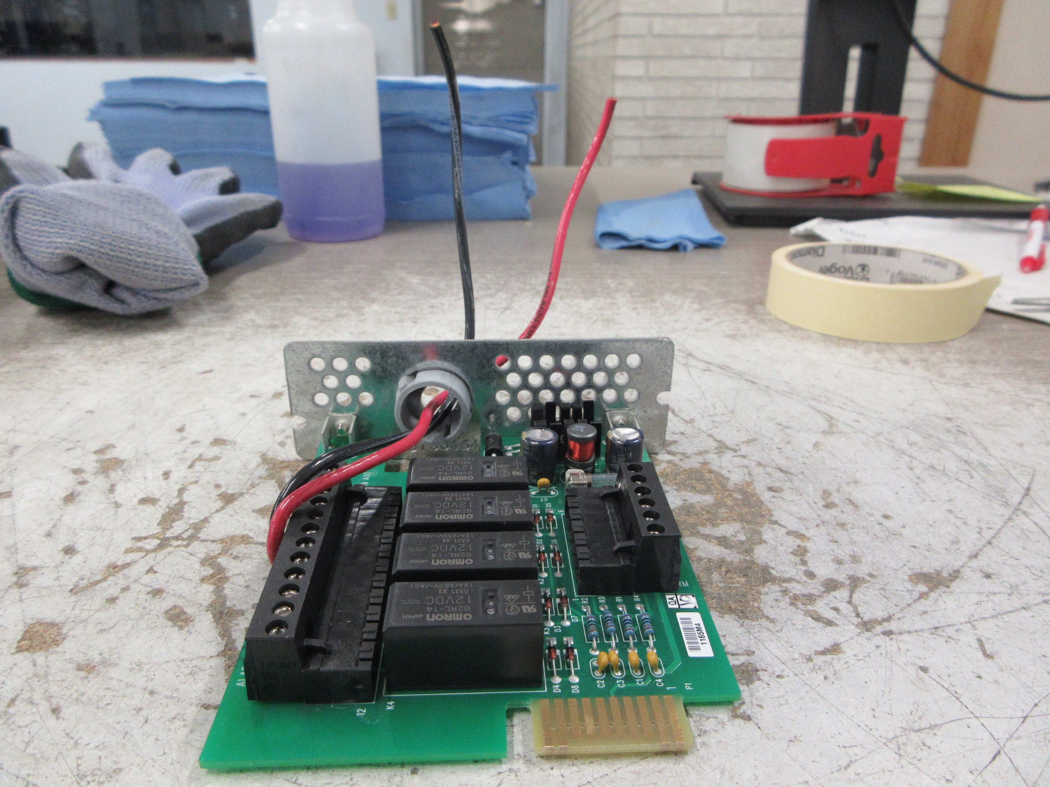 Eaton Powerware Industrial Relay Card 138425547 Rev. A00 Used