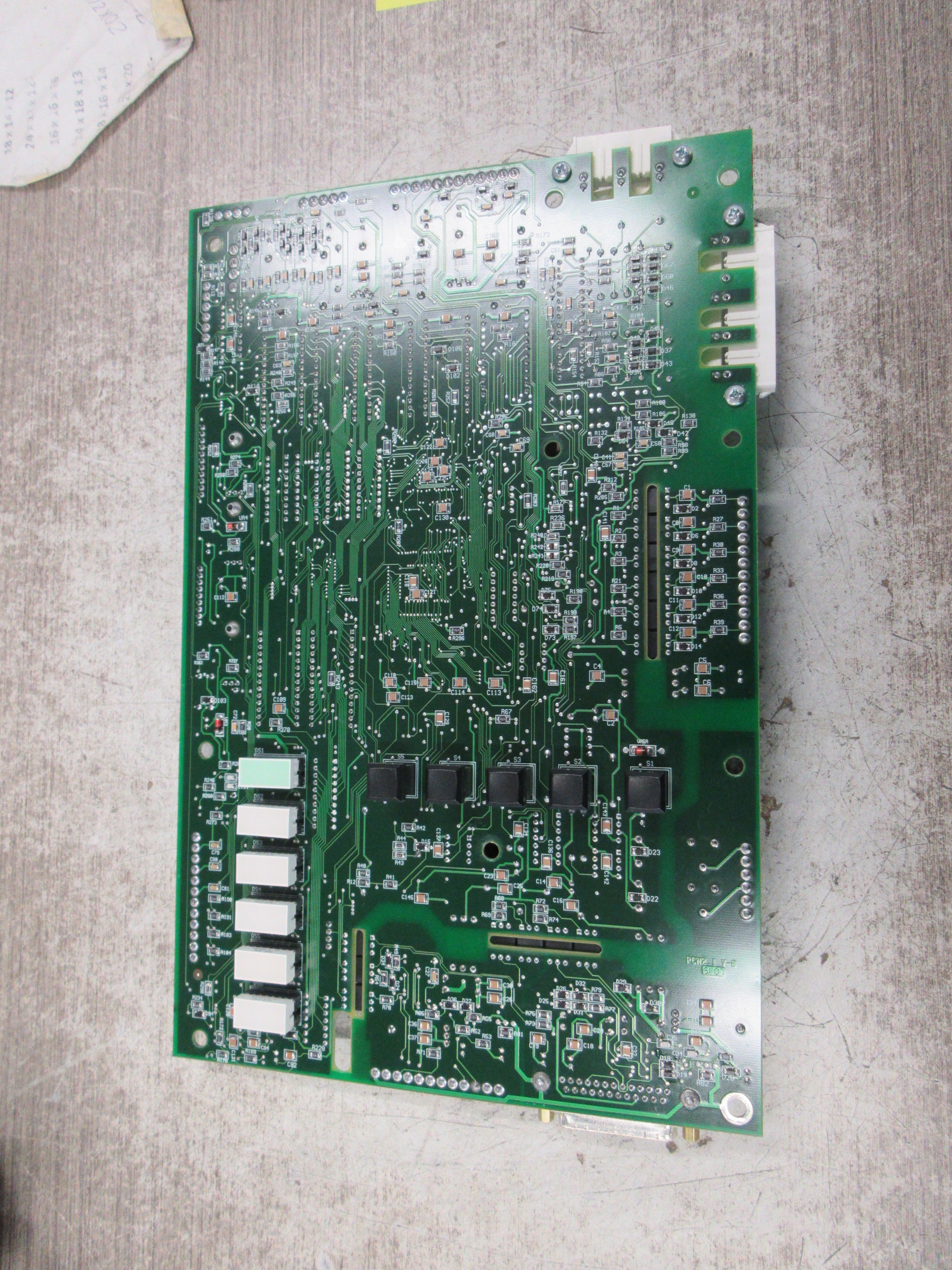 Eaton Monitor Panel Control Board 101073071-001 Rev. 1 Used