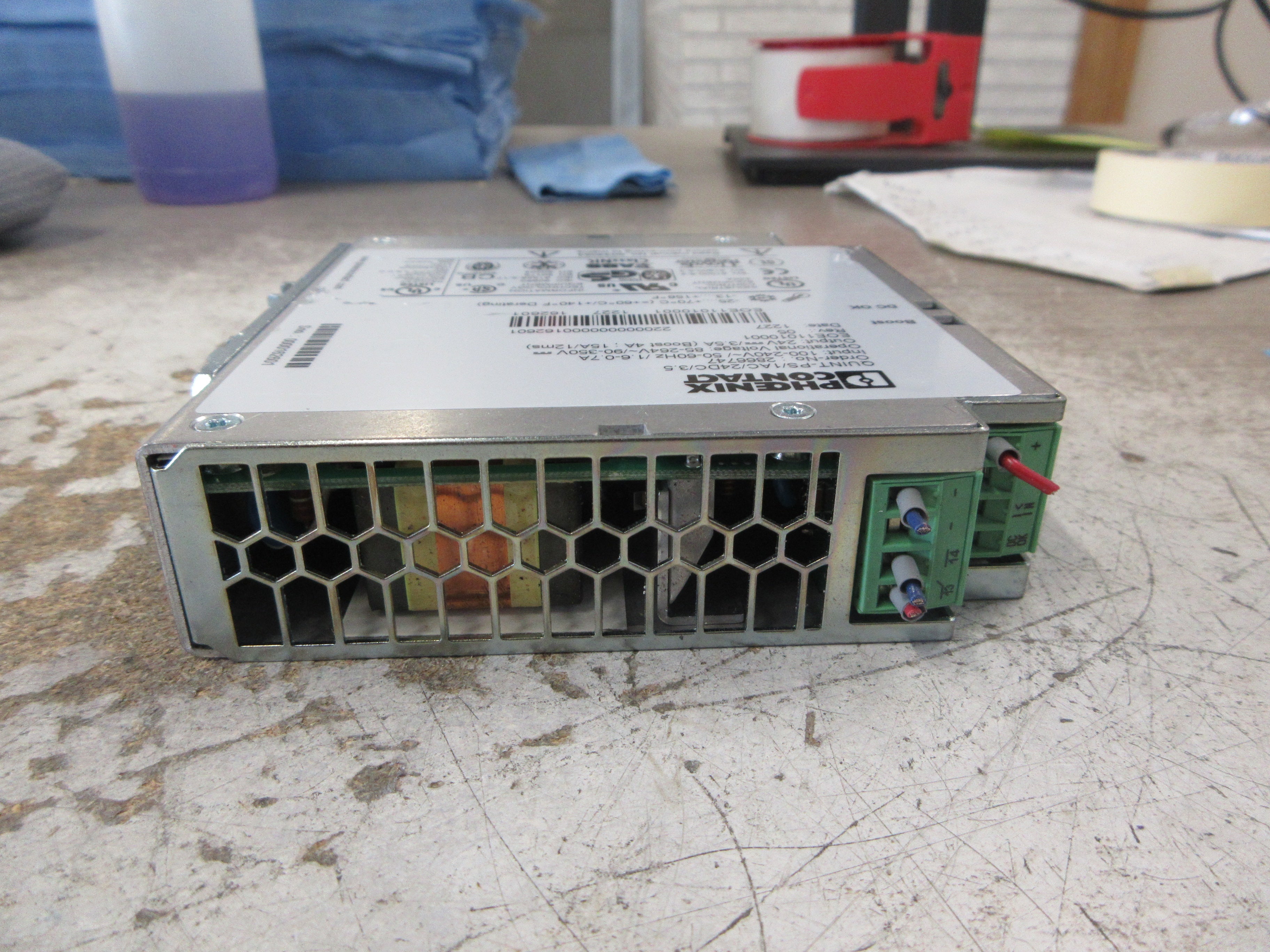 Phoenix Contact Quint Power Supply 2866747 Rev. 05 QUIINT-PS/1AC/24DC/3.5 Used
