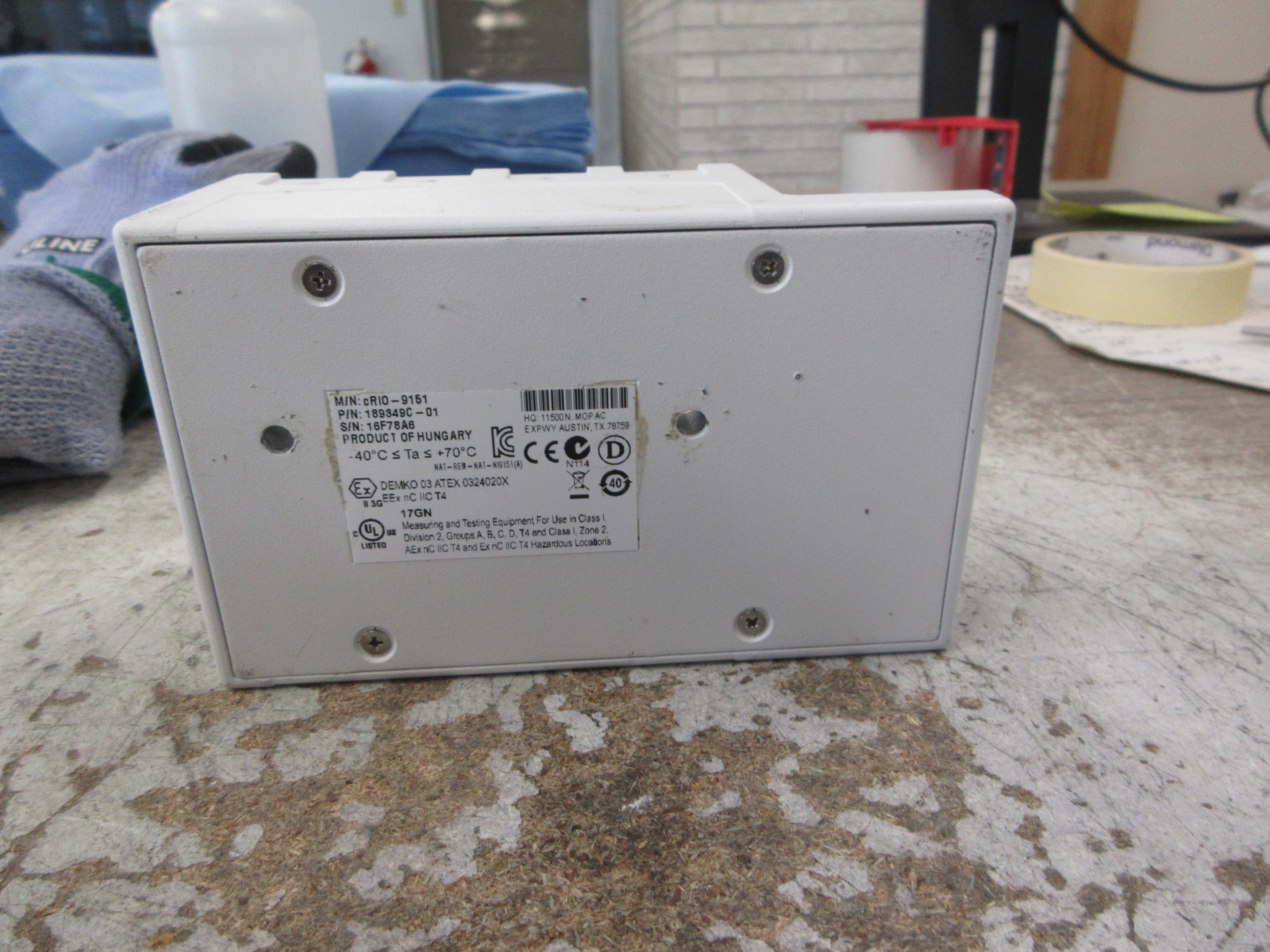 National Instruments CRIO-9151 R Series Expansion Chassis 189349C-01 4-Slot Used