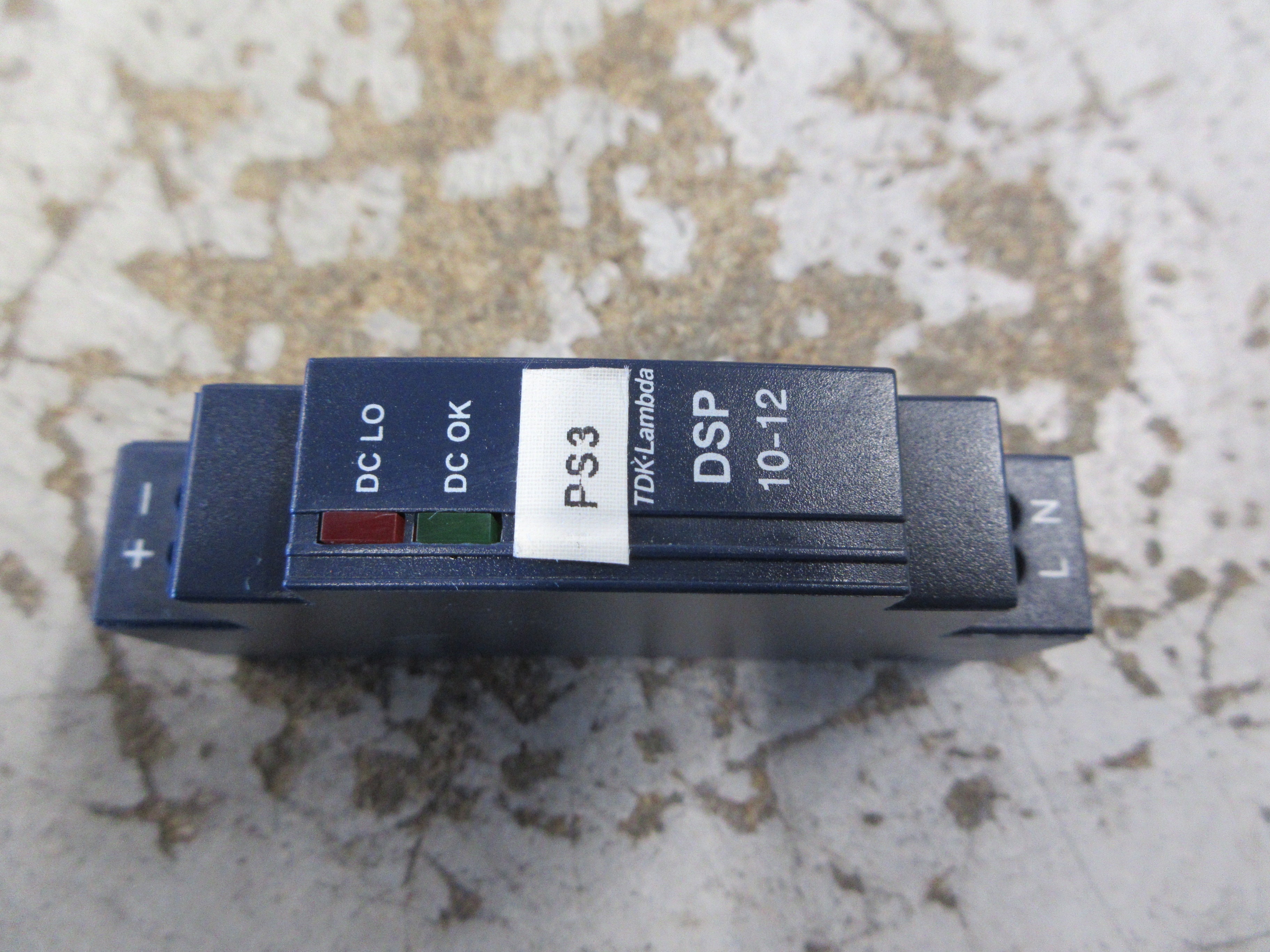 TDK-Lambda Power Supply DSP10-12 Input: 100-240VAC , 47-63Hz , 300mA Used