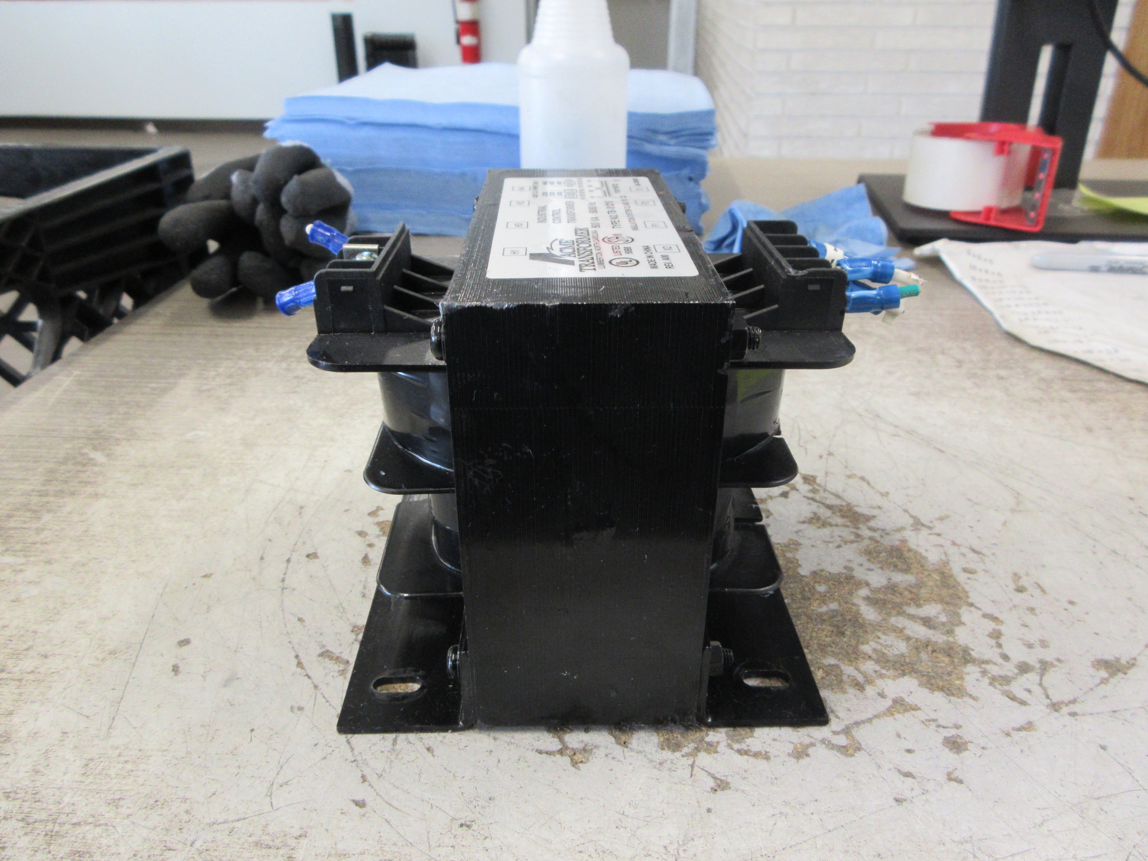 Acme Control Transformer TB-81215 500VA Pri: 240/480V Sec: 120V 50/60Hz Used
