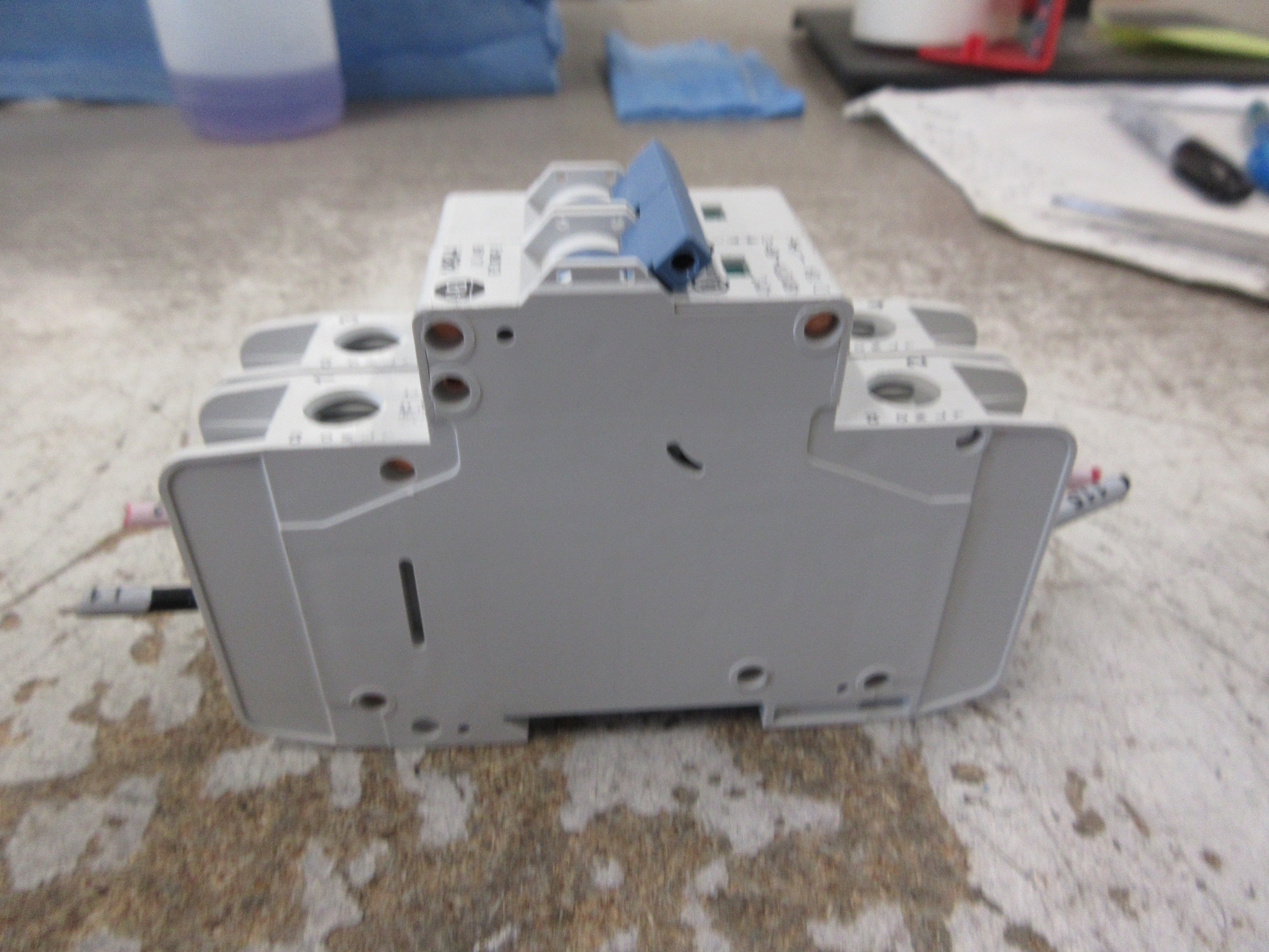 Allen-Bradley Circuit Breaker 1489-A2D100 Ser. A 10A 480Y/277V 2P Used