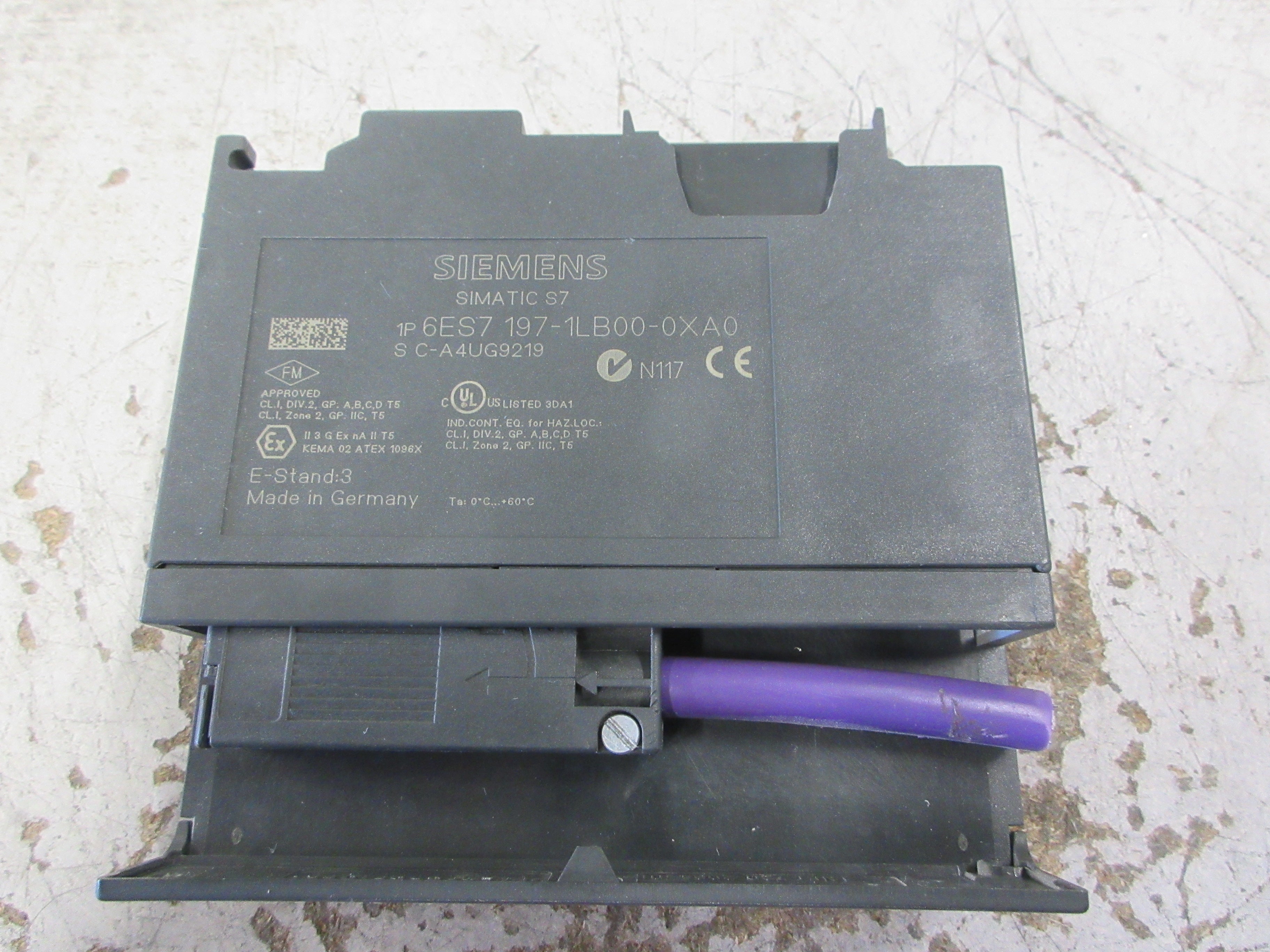 Siemens Simatic S7 Y-Coupler Module 6ES7 197-1LB00-0XA0 E-Stand: 3 Used