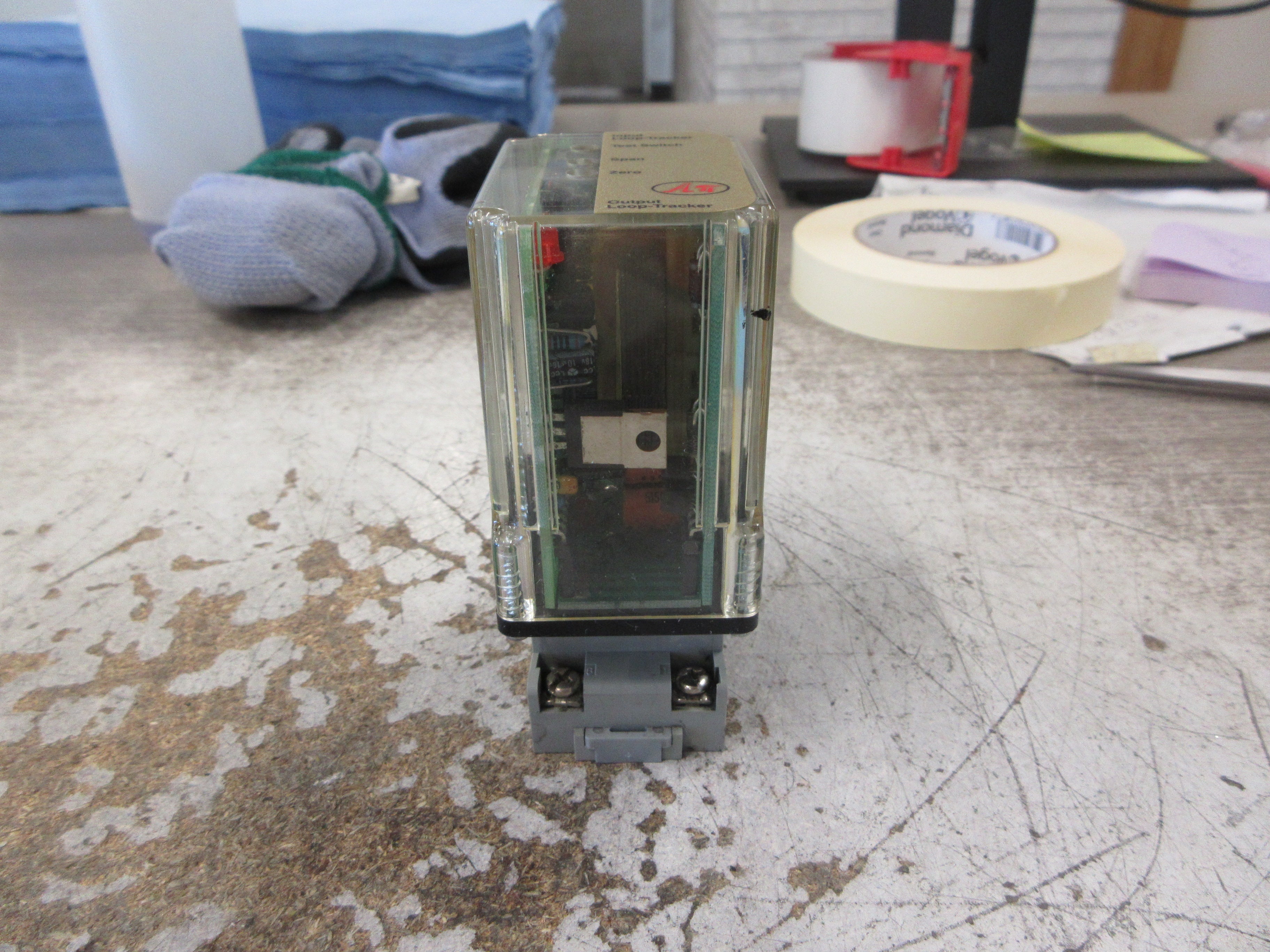 Absolute Process Instruments Isolated Frequency to DC Transmitter Relay Used