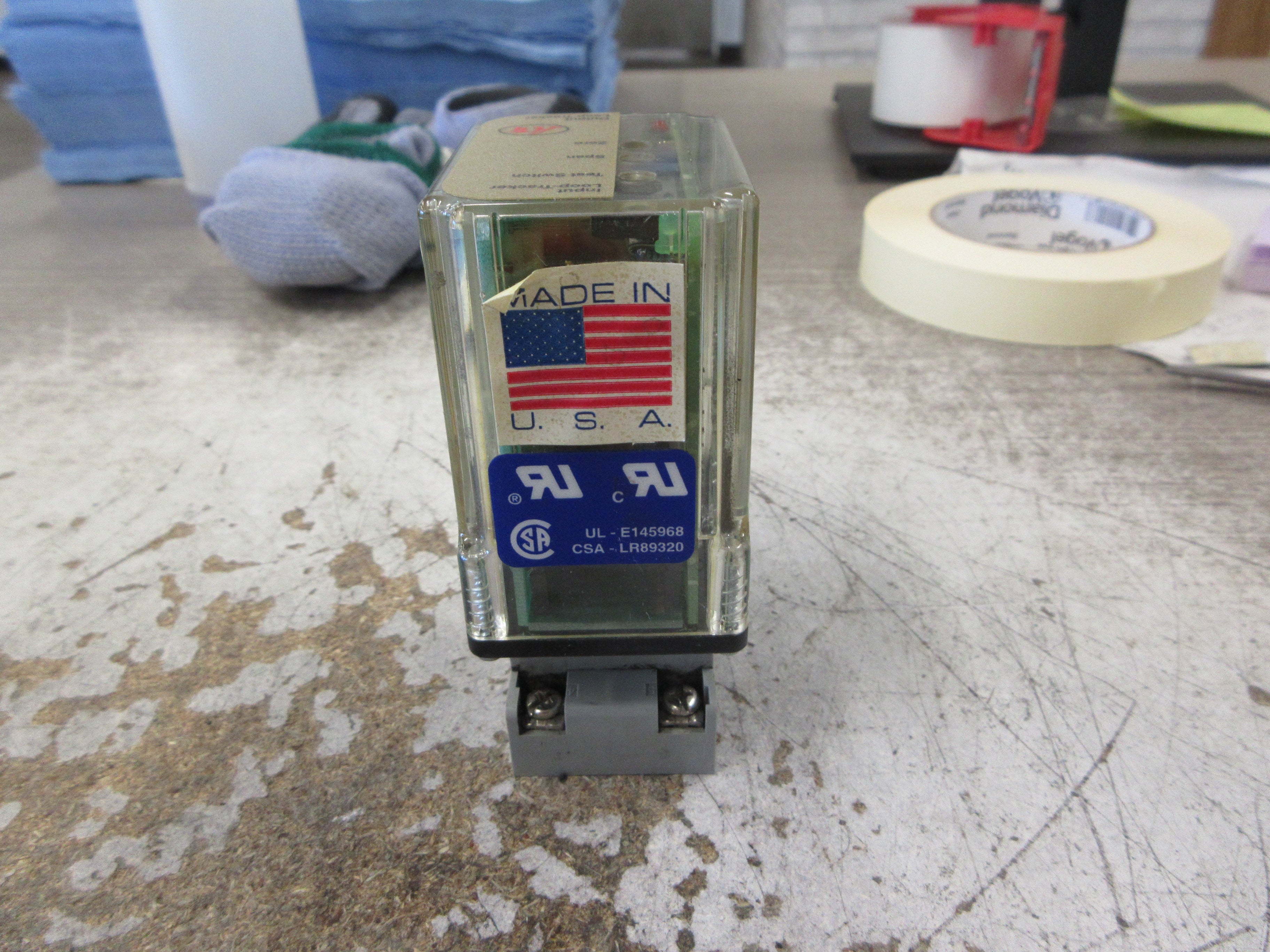 Absolute Process Instruments Isolated Frequency to DC Transmitter Relay Used