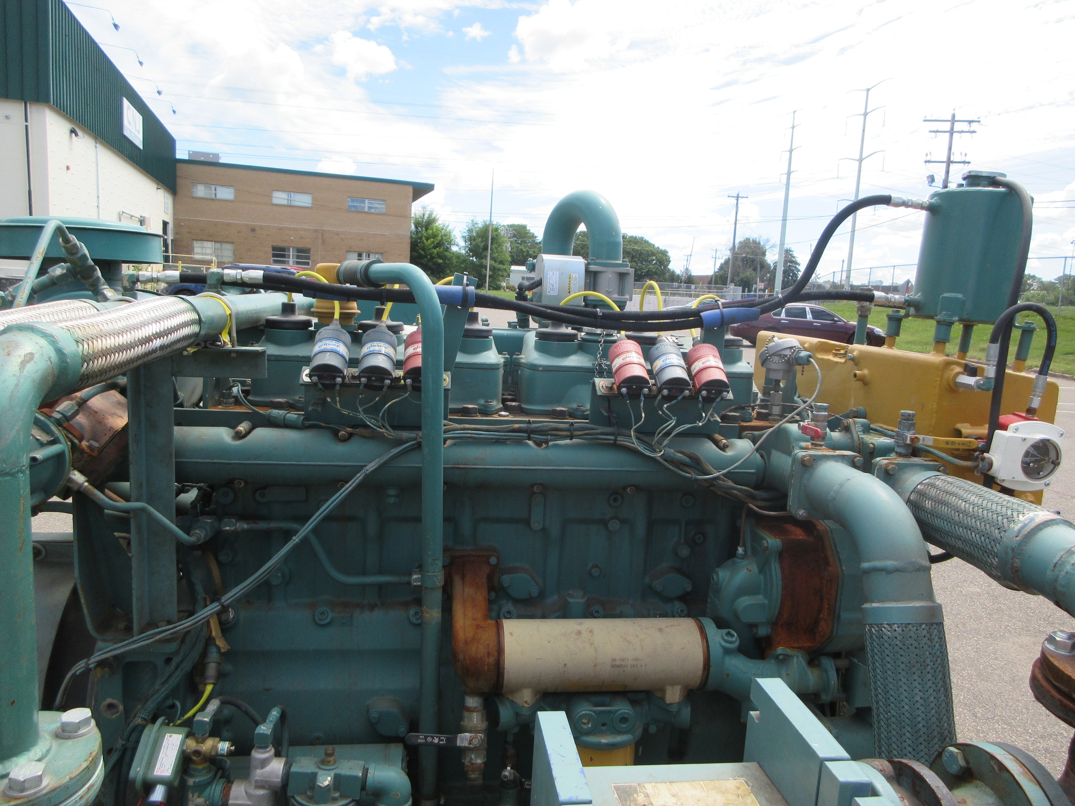 CAT Natural Gas Engine 102-9392-2T8586 365HP 1800RPM *For parts/Not Working*