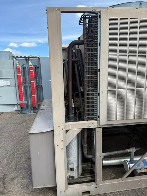 York YCAV Air Cooled Chiller YCAV0417VA46V 400 Ton (417 Ton Nominal) 460V Used
