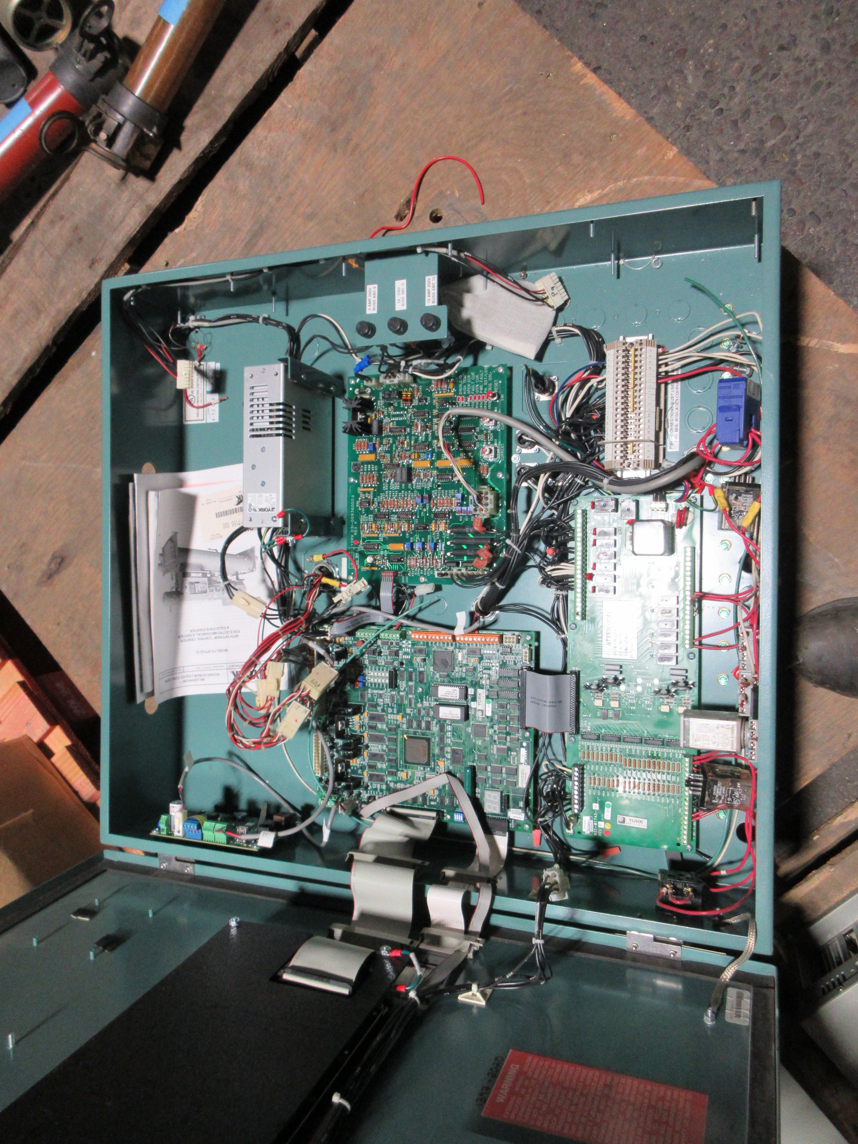 Johnson Controls York MaxE Centrifugal Chiller Optiview Control Center Used