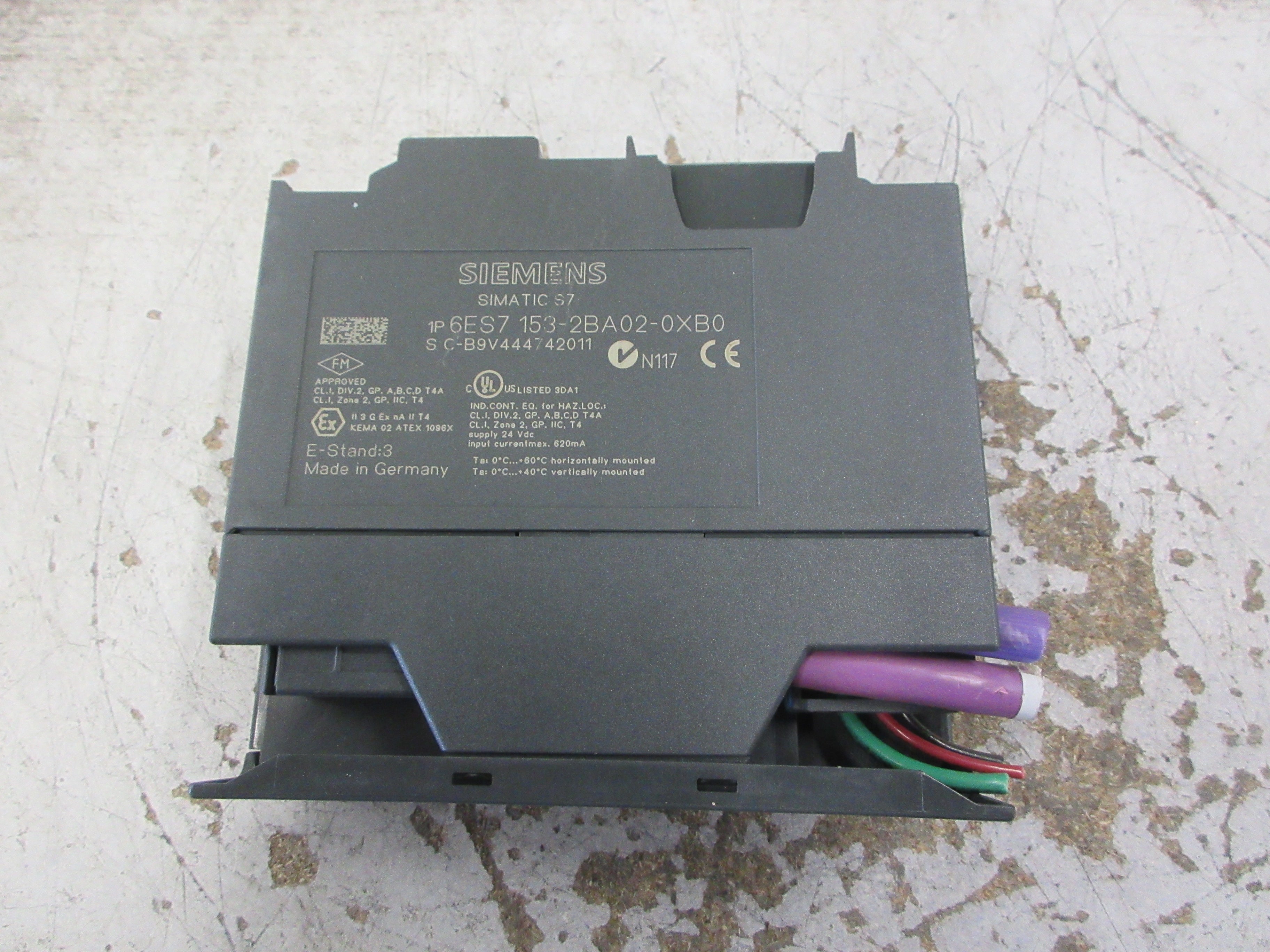 Siemens Simatic S7 ET200M/Link Module 6ES7 153-2BA02-0XB0 E-Stand: 3 Used