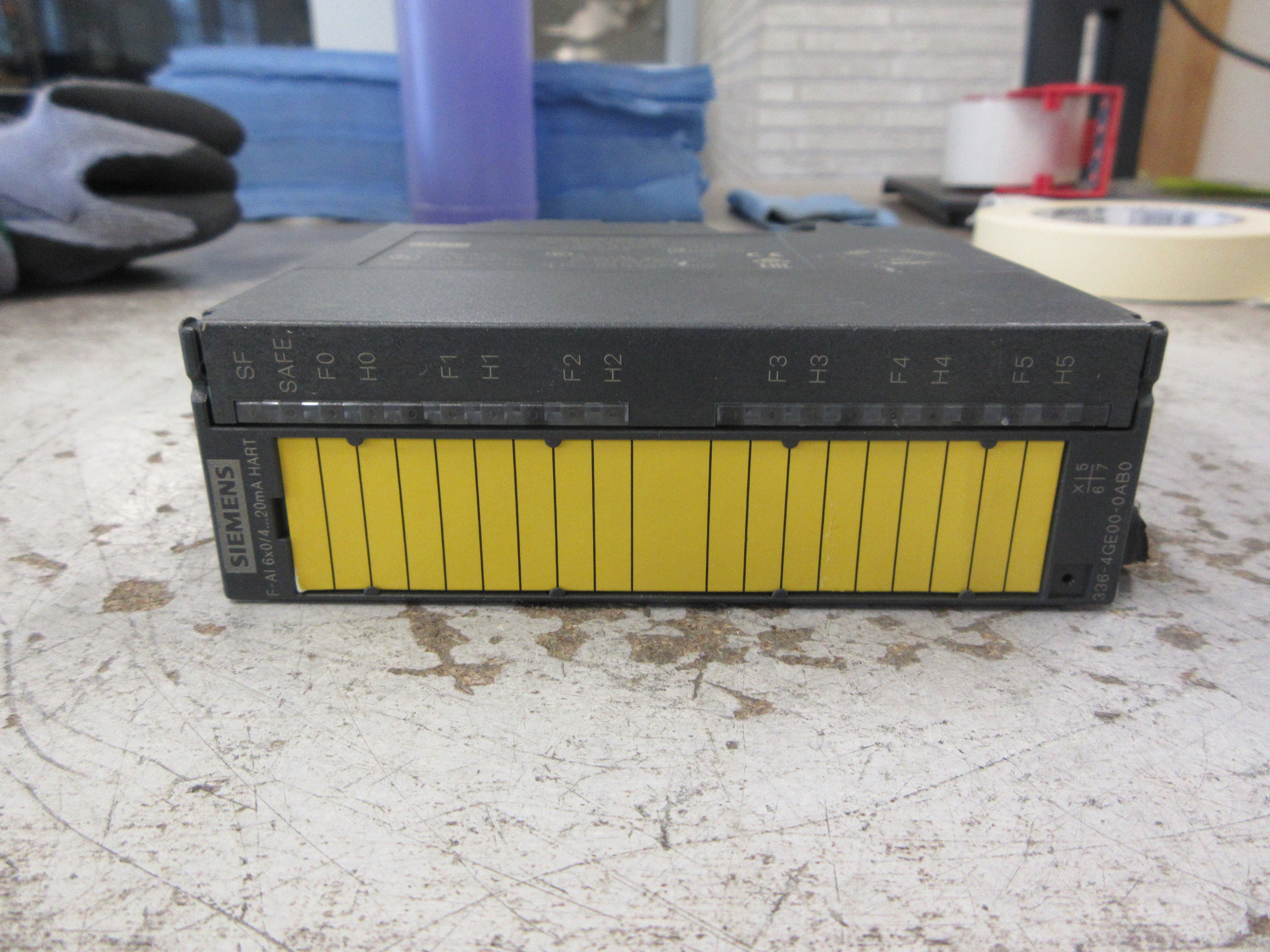 Siemens Simatic S7 FailSafe Analog Input Module 6ES7-336-4GE00-0AB0 Used