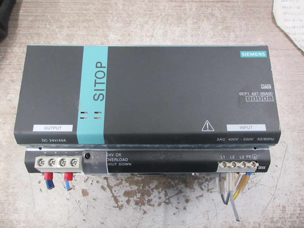 Siemens SITOP Modular Power Supply 6EP1437-3BA00 Used
