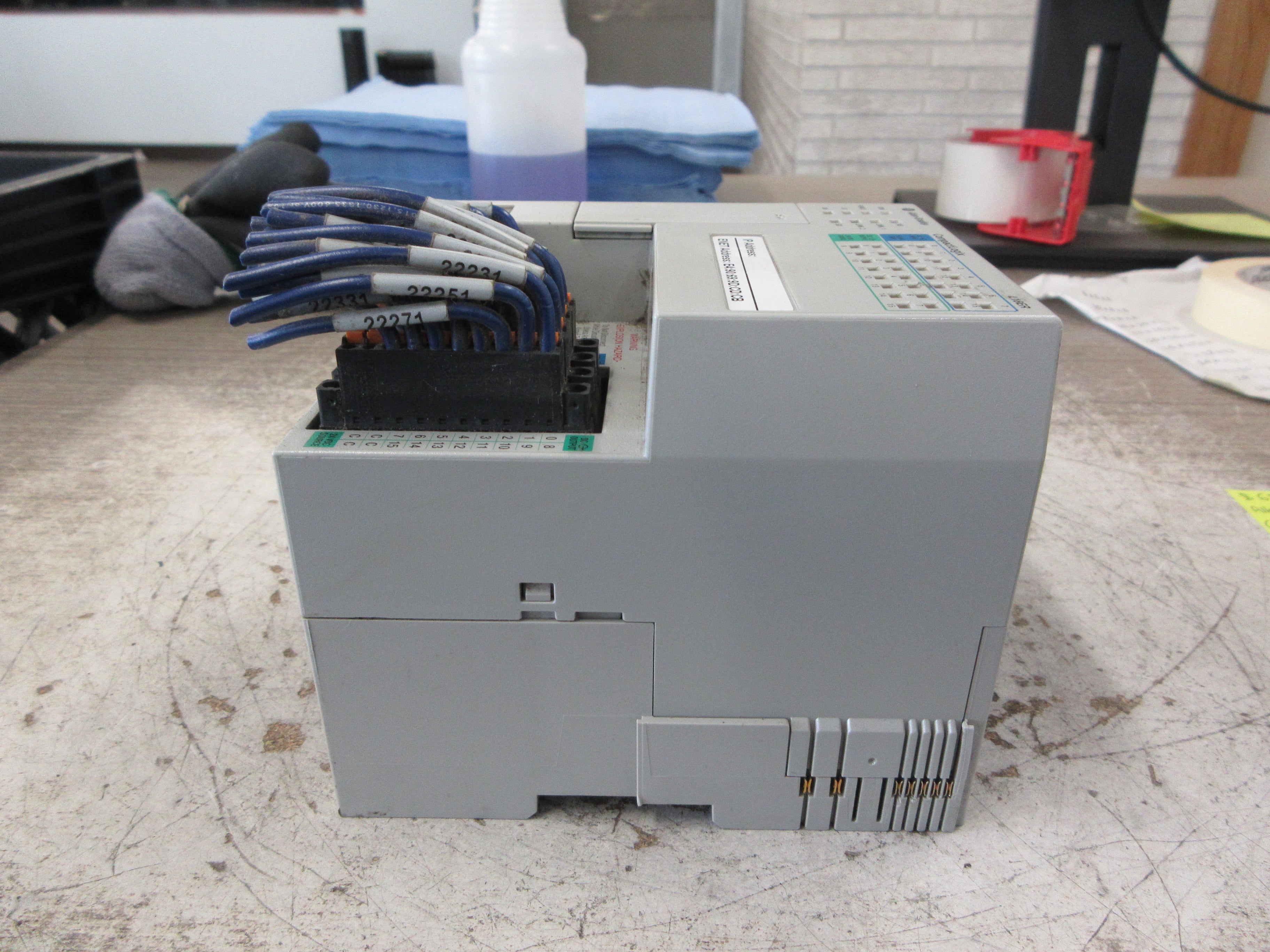 Allen-Bradley CompactLogix DI/O Controller 1769-L18ER-BB1B Ser. A FW: 1.003 Used