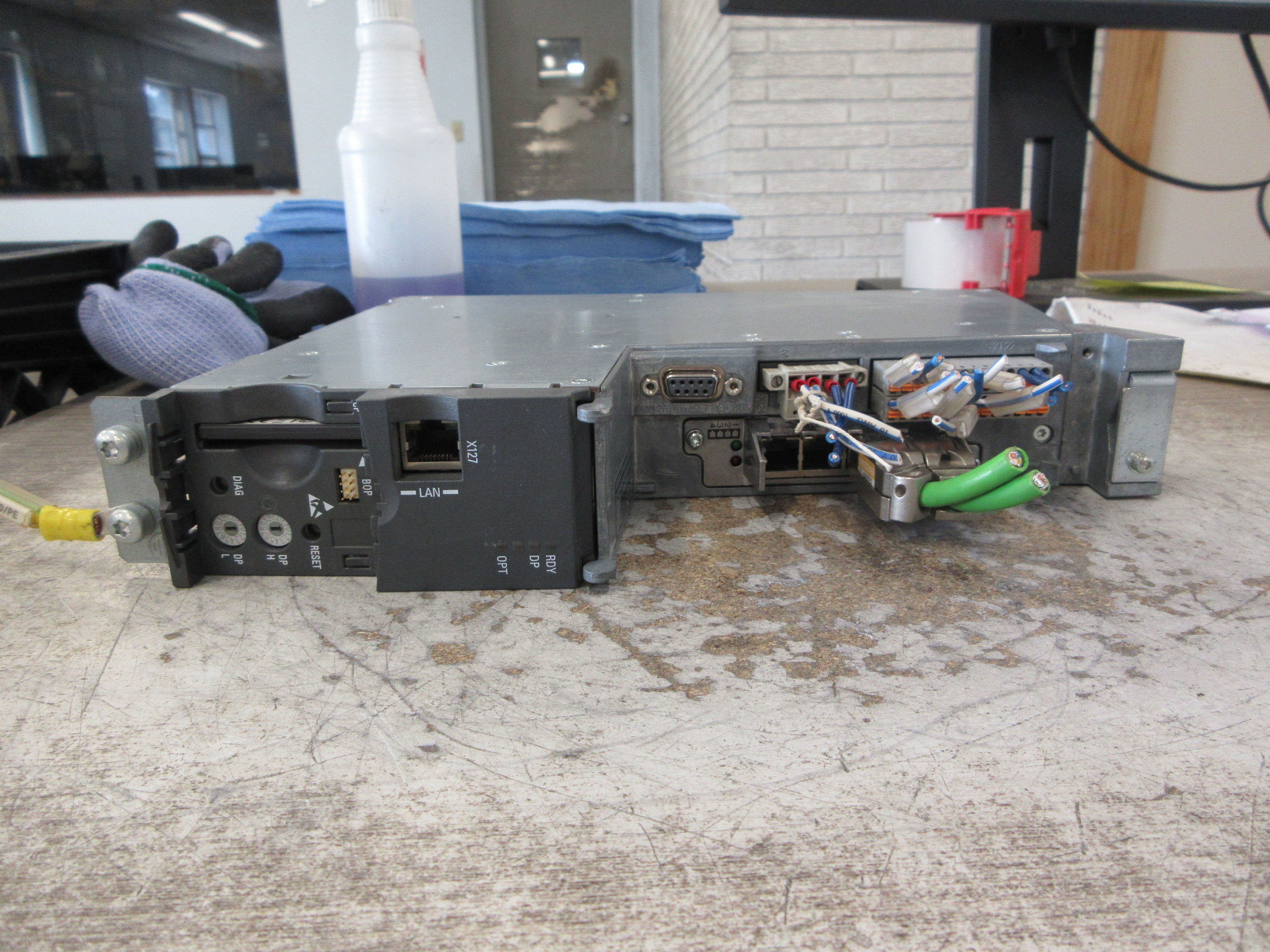 Siemens Sinamics CU320-2 DP Control Unit 6SL3040-1MA00-0AA0 Ver. C 24VDC Used