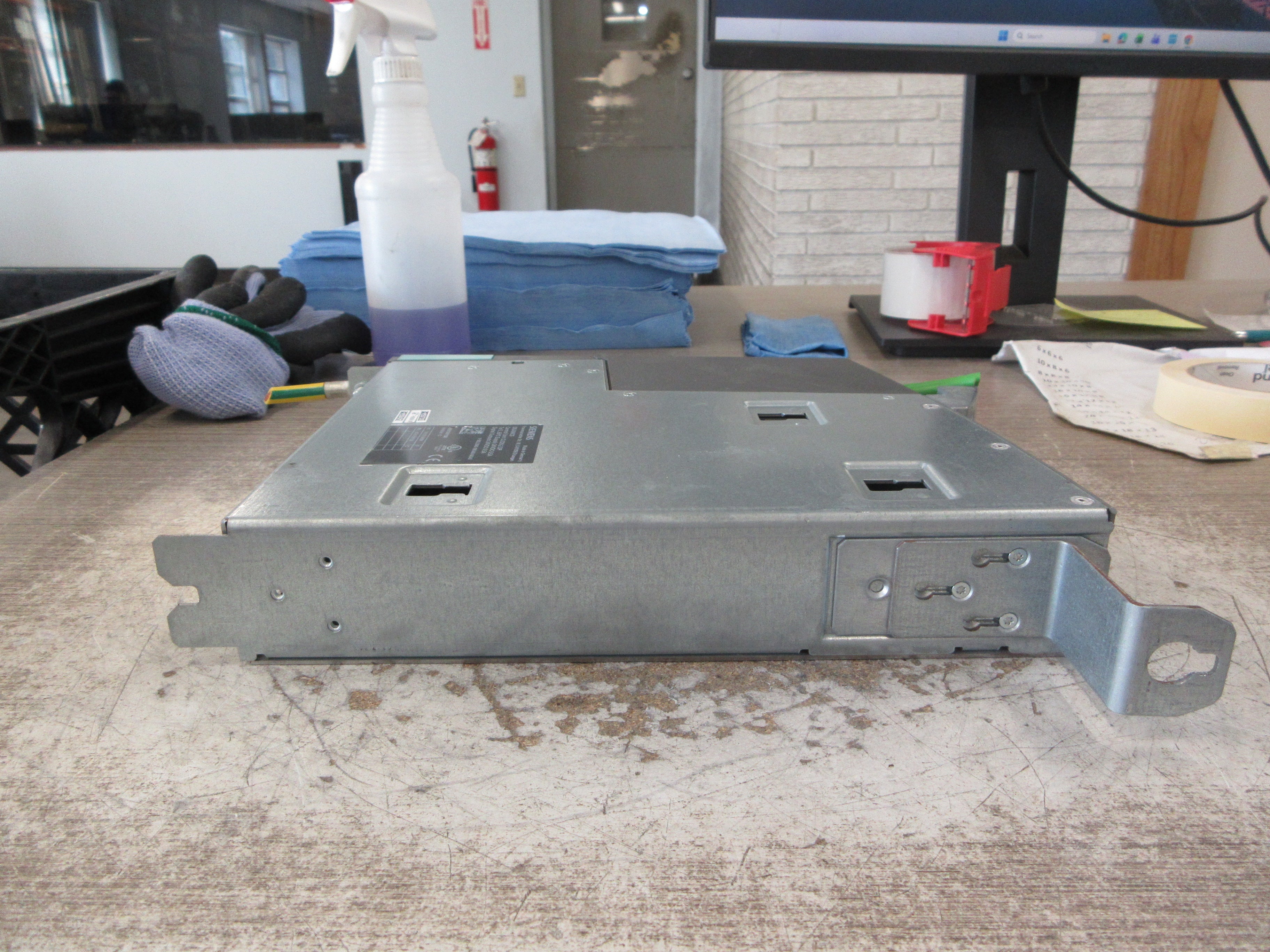Siemens Sinamics CU320-2 DP Control Unit 6SL3040-1MA00-0AA0 Ver. C 24VDC Used