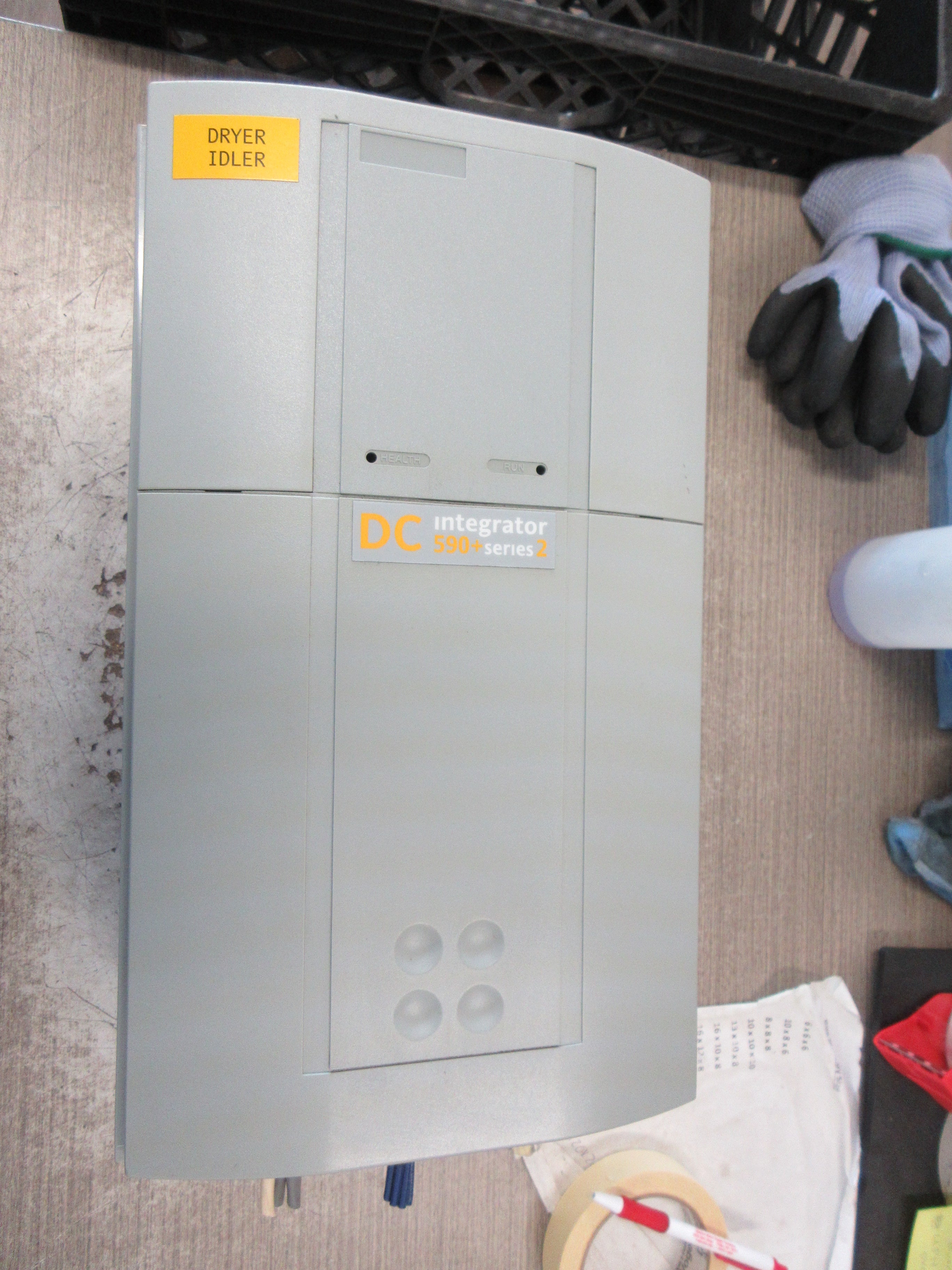 Parker DC 590+ Series 2 Integrator DC Drive 955+8R0020 FW: 8v9 BS: 8.03 Used