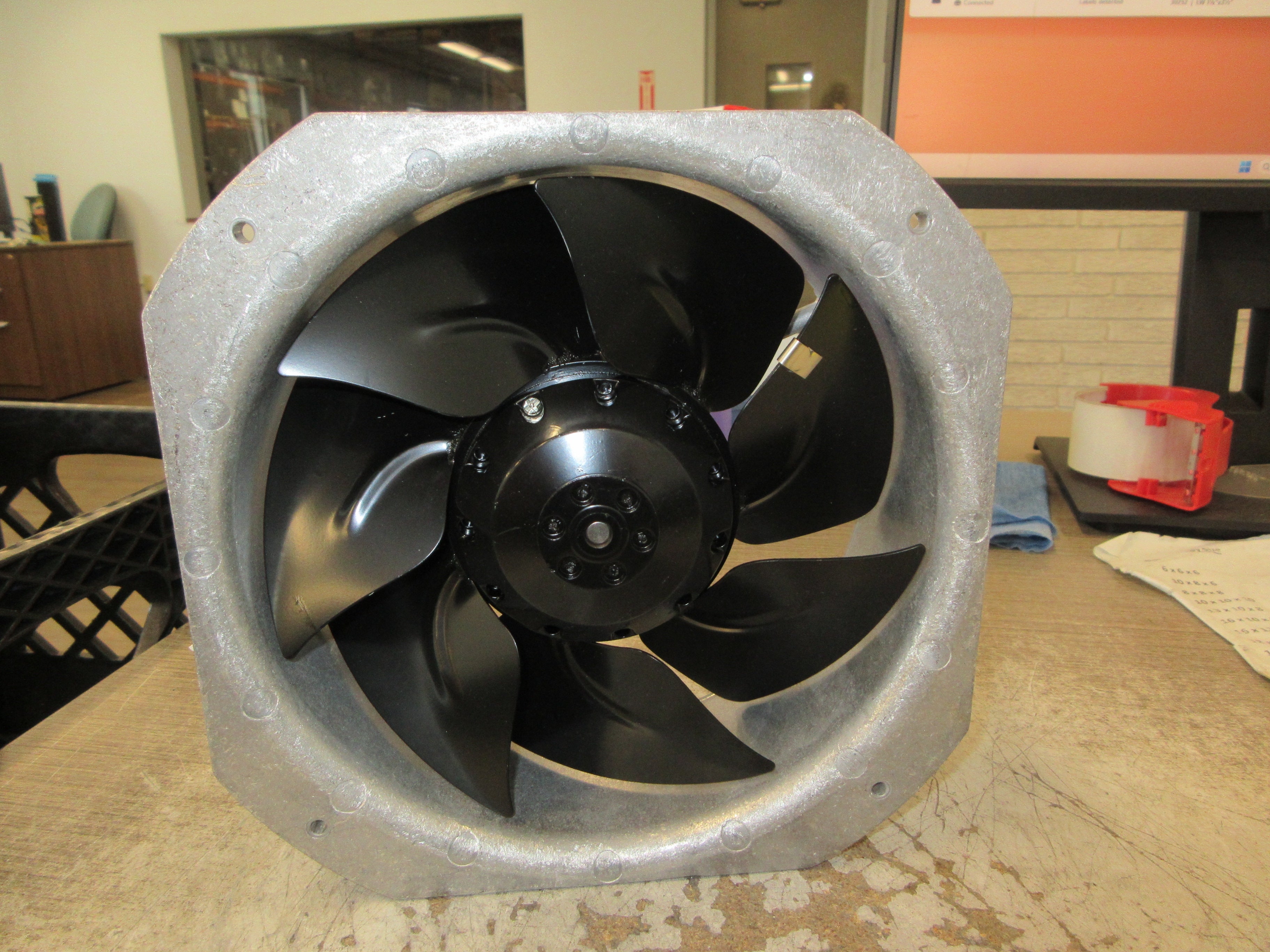 ebmpapst Axial Fan W2E200-HK38-C01 230V 50/60Hz 0.29/0.35A 2550/2800RPM Used