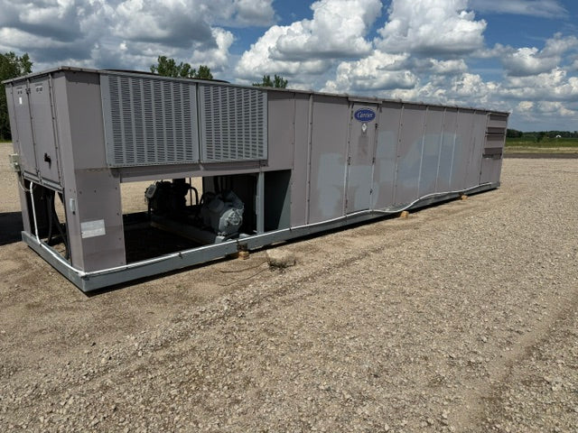 Carrier 48ZA Rooftop Unit 48ZAH055A-K 55 TON 460V 3Ph MFD: 2003 Used