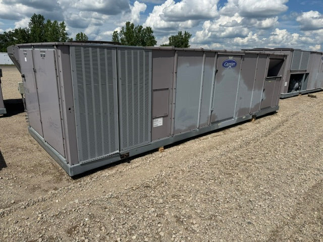 Carrier 48ZC Rooftop Unit 48ZCJ035A--600KD 35 Ton 460V 3Ph Natural Gas Heat Used