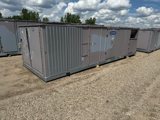 Carrier 48ZC Rooftop Unit 48ZCJ035A--600KD 35 Ton 460V 3Ph Natural Gas Heat Used
